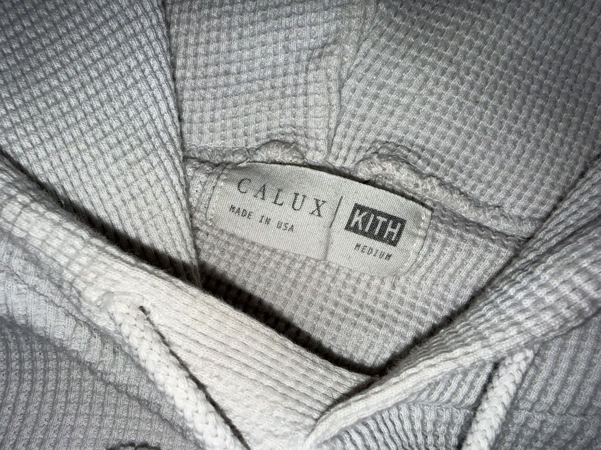 Kith Kith X Callus Waffle Knit Hoodie Shirt Pullover Sz Medium Size US M / EU 48-50 / 2 - 3 Thumbnail