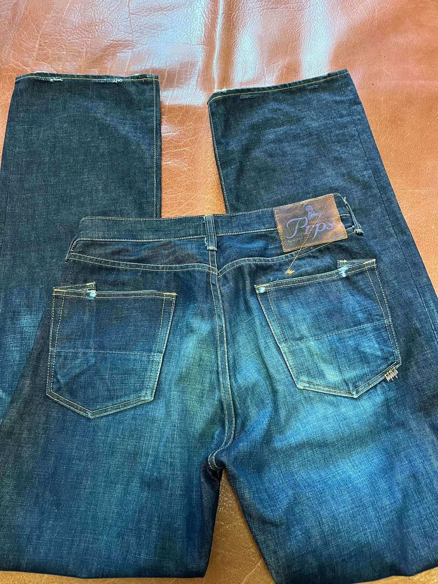 Prps PRPS Men's Acid Washed Jeans Size US 32 / EU 48 - 1 Thumbnail