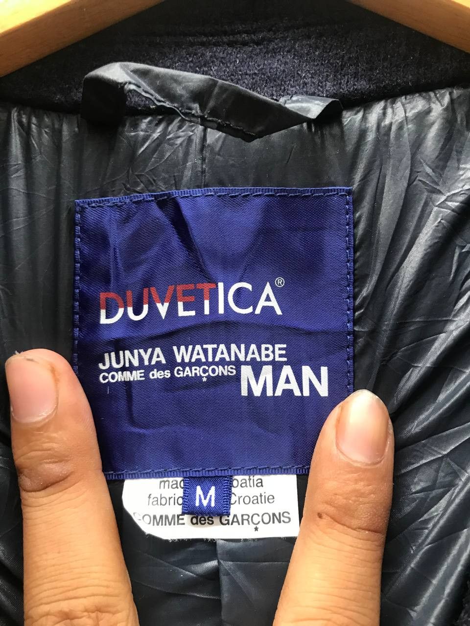 Comme des Garcons × Duvetica × Junya Watanabe Junya Watanabe x Duvetica Down Filled Wool Coat Size US M / EU 48-50 / 2 - 4 Thumbnail