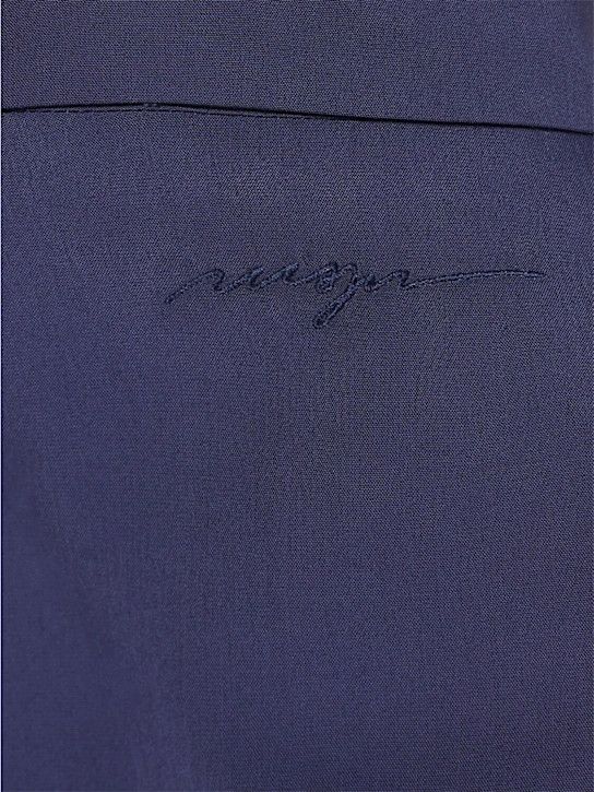 MSGM o1lsvrm0425 Viscose Shirt in Navy Size US S / EU 44-46 / 1 - 5 Thumbnail