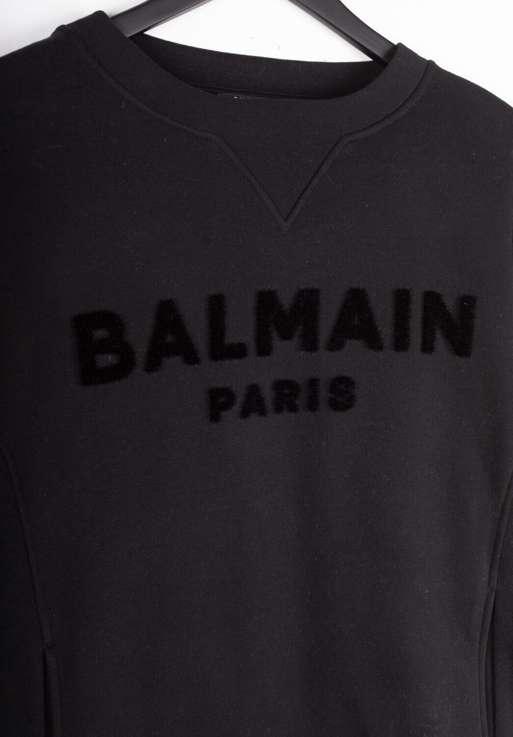 Balmain Original Balmain Men Logo Print Cotton Jumper Size L B036 Size US M / EU 48-50 / 2 - 4 Thumbnail
