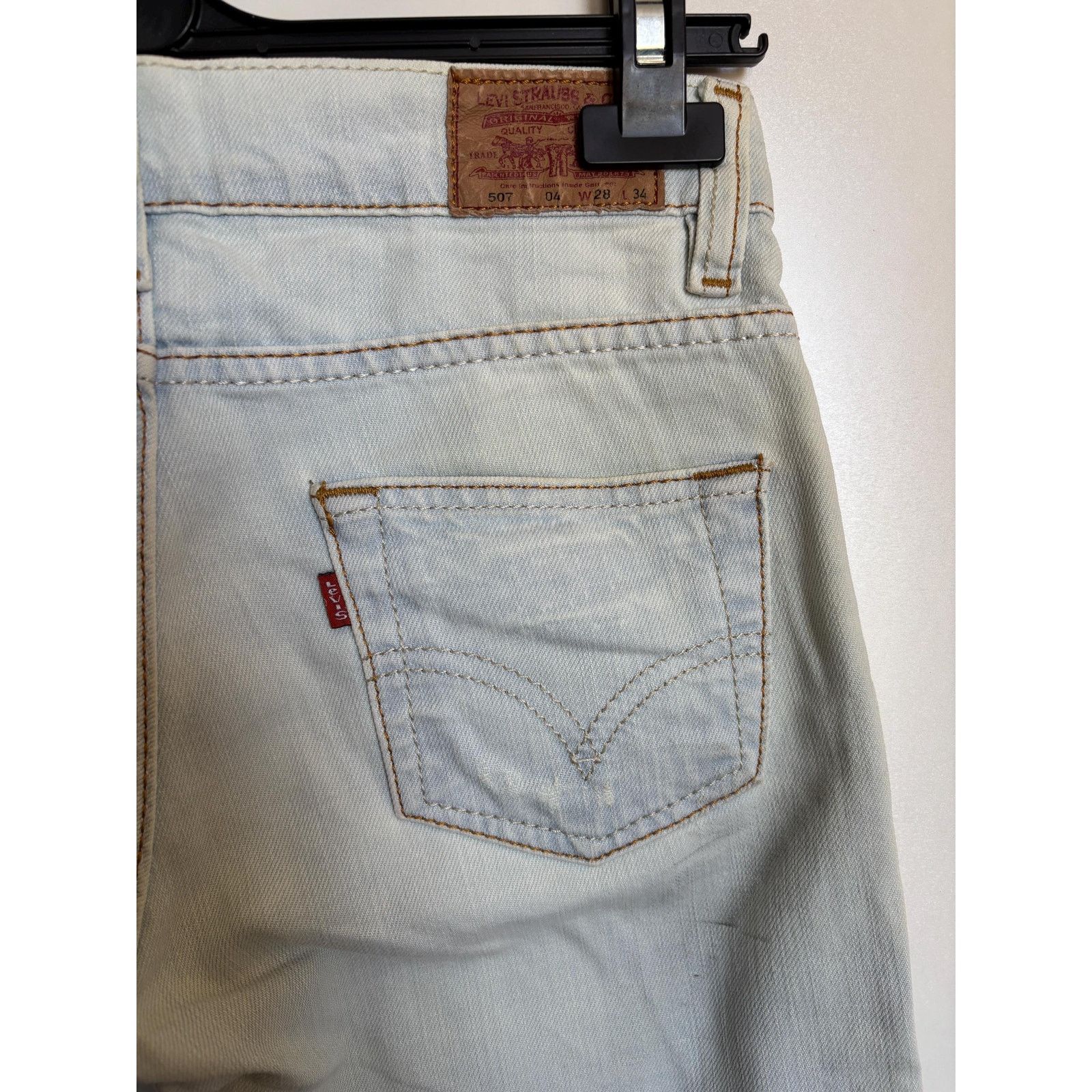 Japanese Brand × Levi's × Levi's Vintage Clothing Levi’s 501 0114 USA Cut-Off Shorts W28 L34 Archive Denim Size US 28 / EU 44 - 6 Thumbnail