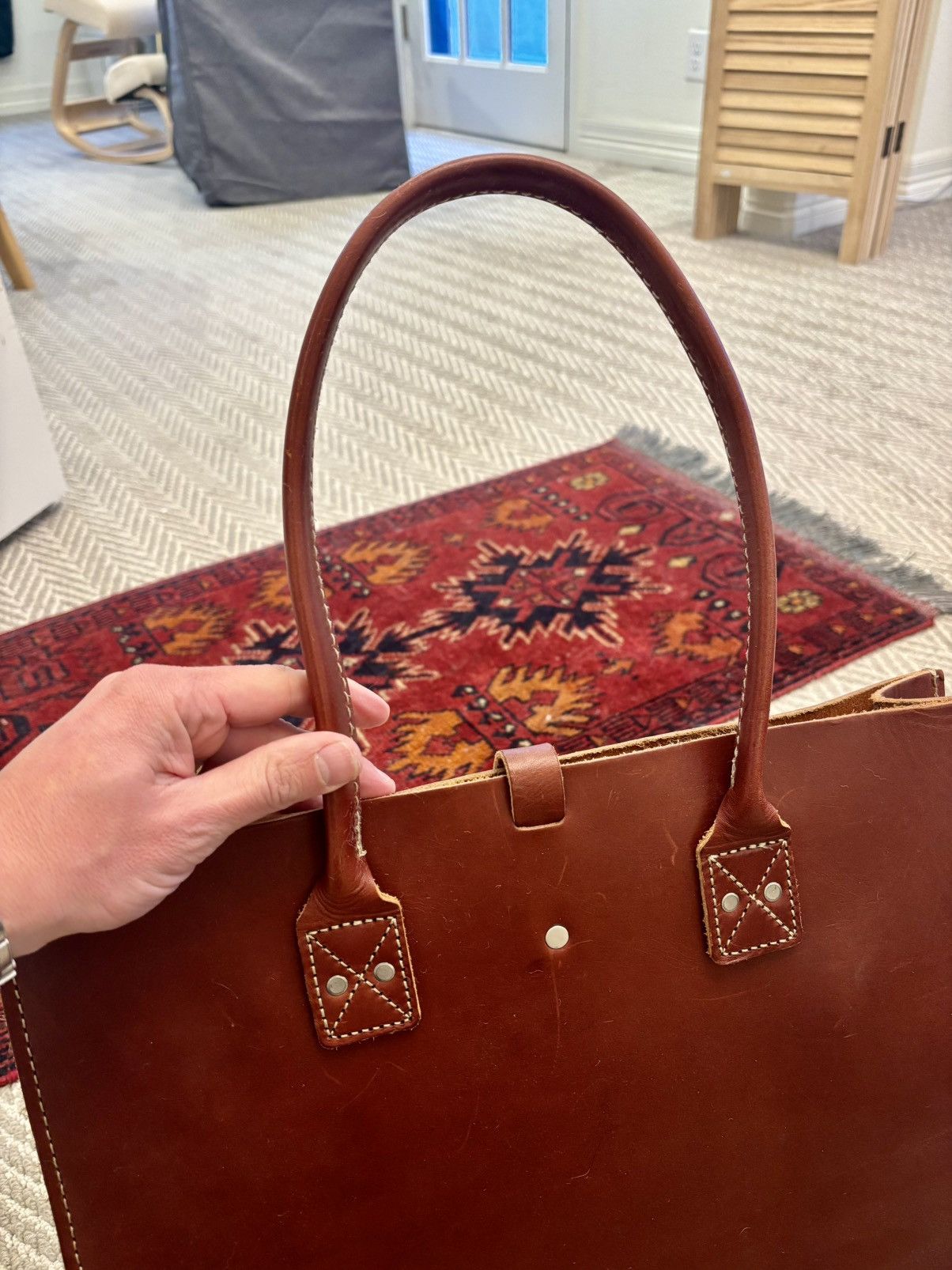 Billykirk Billykirk No 235 Leather Tote Size ONE SIZE - 5 Thumbnail