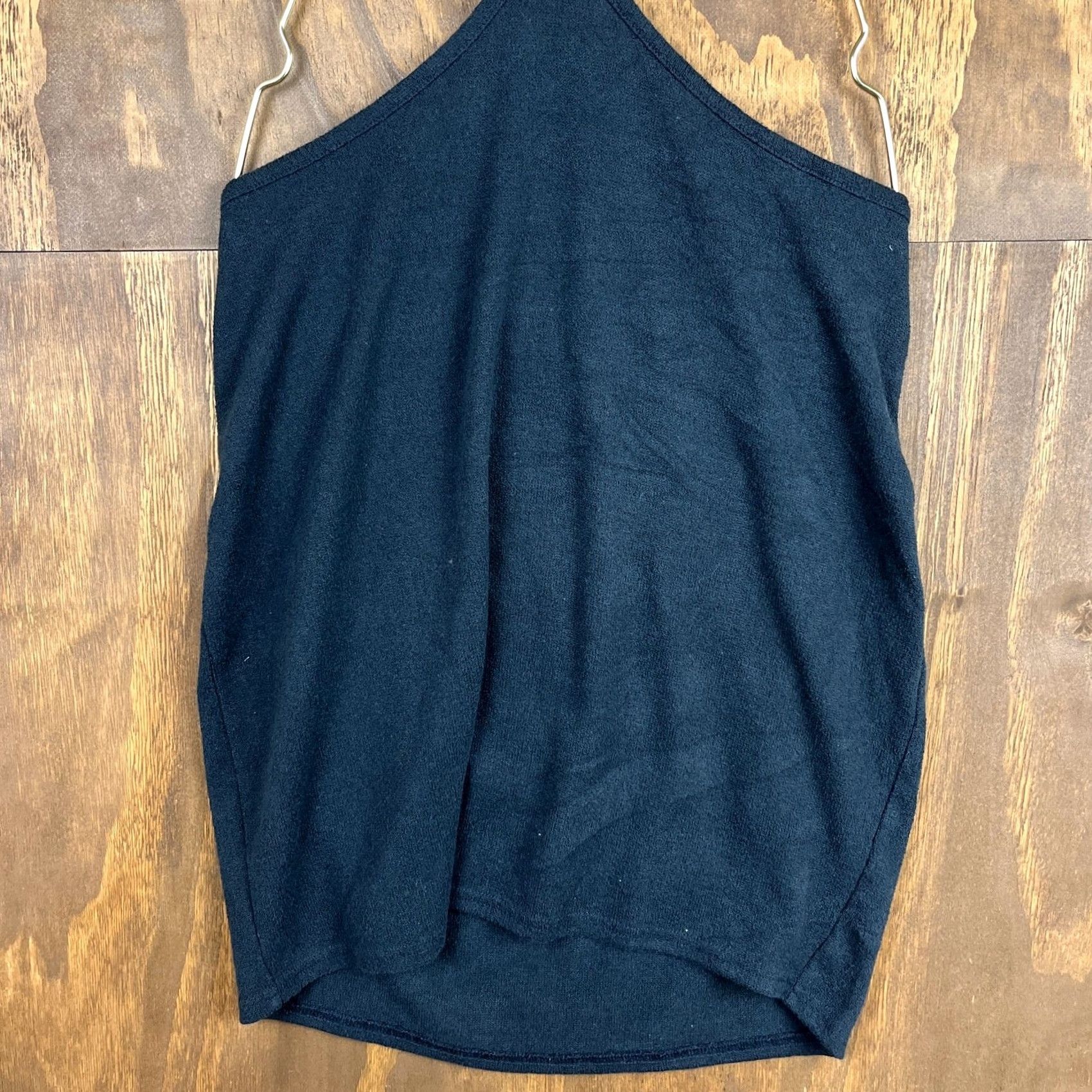 Anthropologie Anthropologie Womens Dress Black Cut Out Mini Back Neck Tie Stretch Medium Size M / US 6-8 / IT 42-44 - 6 Thumbnail