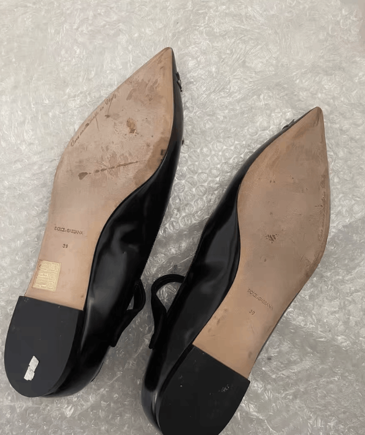 Dolce & Gabbana DOLCE&GABBANA Flat Shoes K31 Size US 9 / IT 39 - 6 Thumbnail