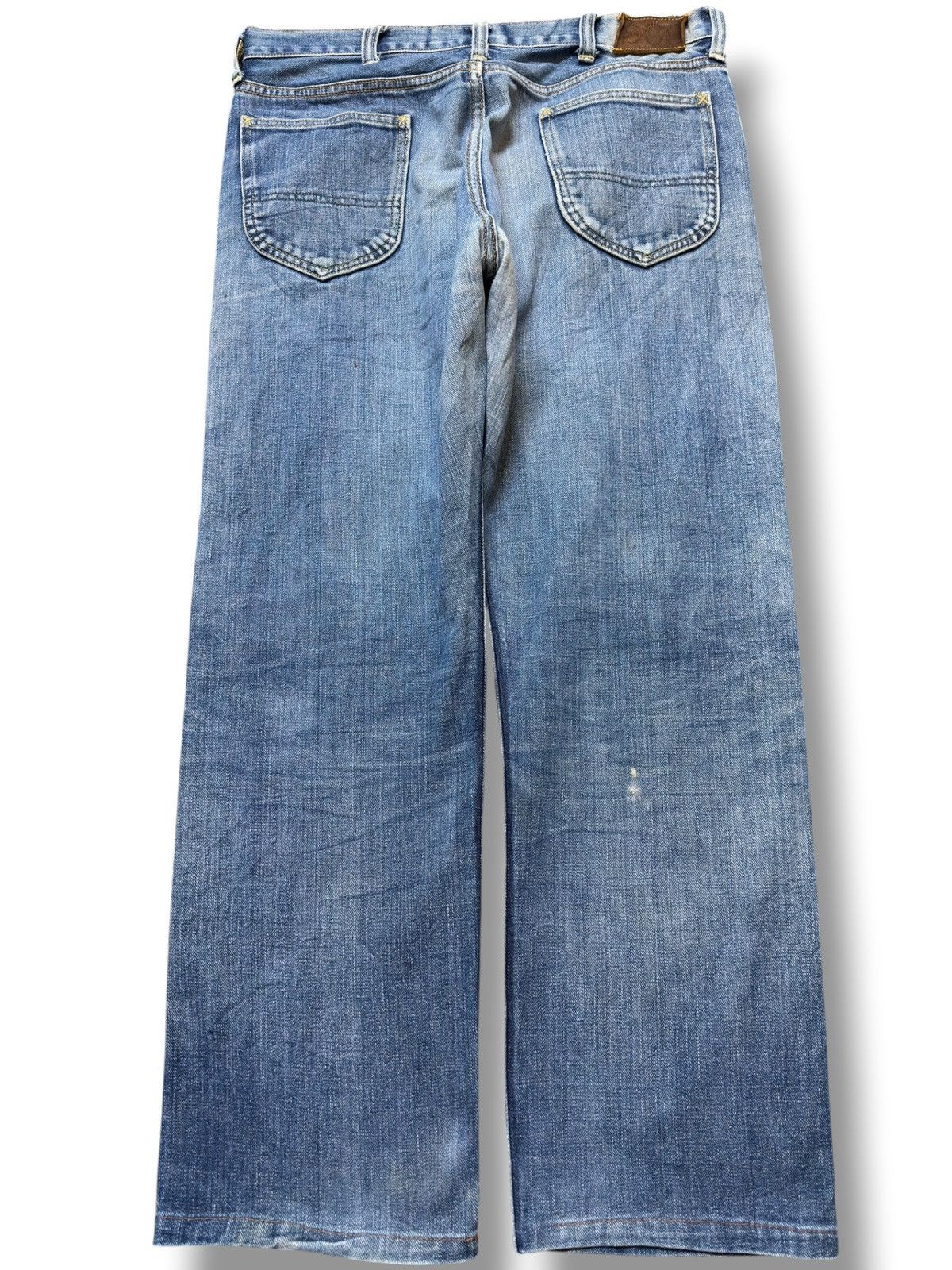 Johnbull Vintage Sewing Chop Clinic By Johnbull Selvedge Style Jeans Size US 33 - 4 Thumbnail