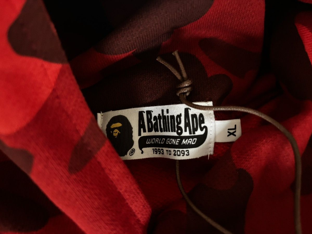 Bape Authentic ape bape color camo 2nd shark pullover hoodie xl Size US XL / EU 56 / 4 - 5 Thumbnail