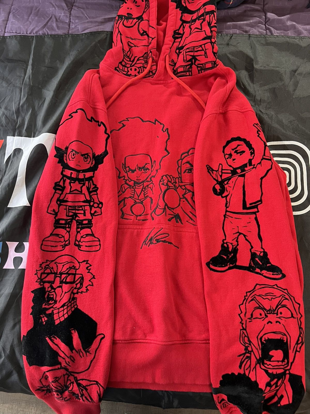 Other THE BOONDOCKS red Hoodie Size US L / EU 52-54 / 3 - 4 Thumbnail