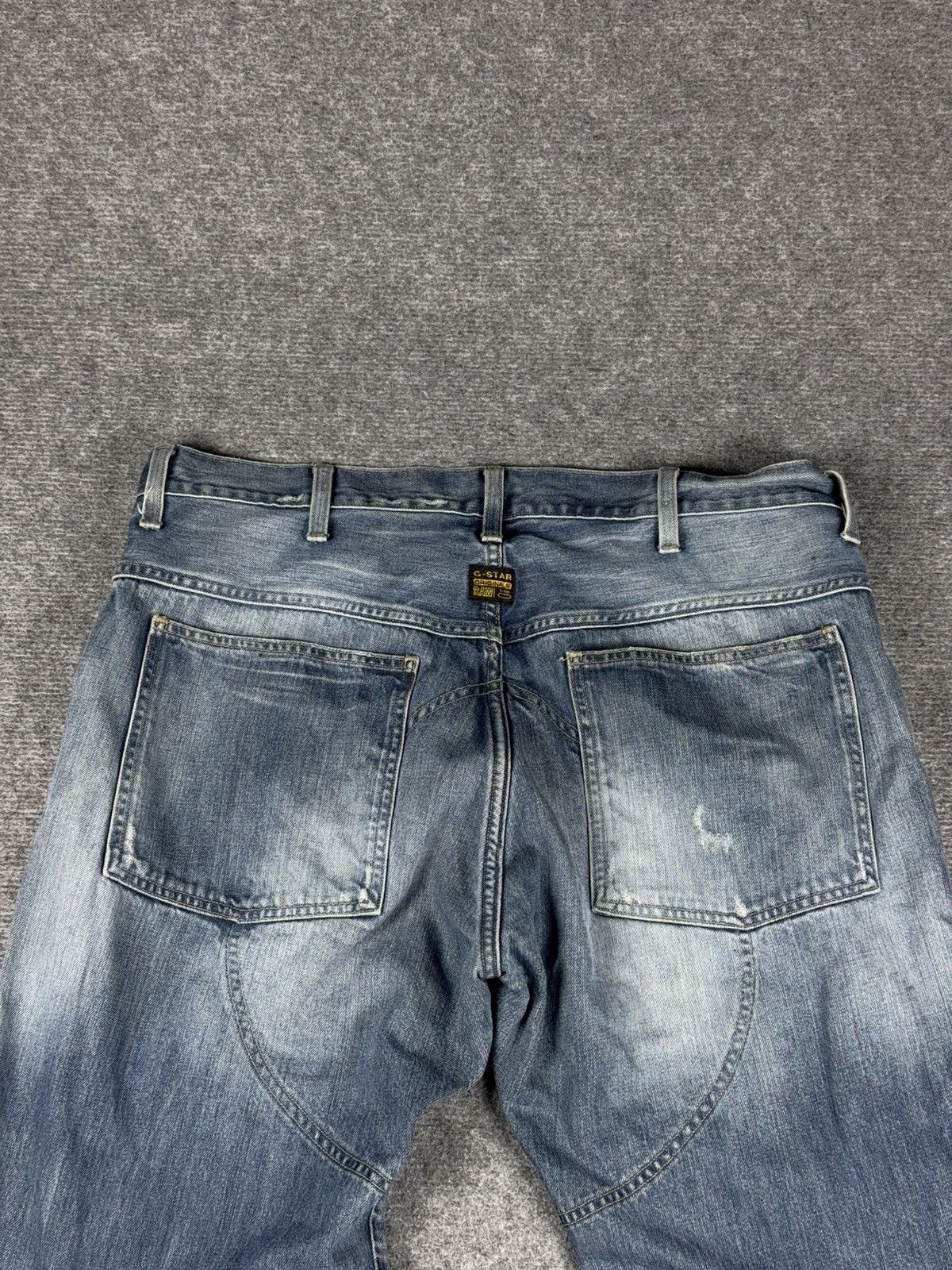 G-Star × Japanese Brand Vintage Pants G Star Raw Y2K Denim Flared Baggy Japan Style Size US 38 / EU 54 - 10 Thumbnail
