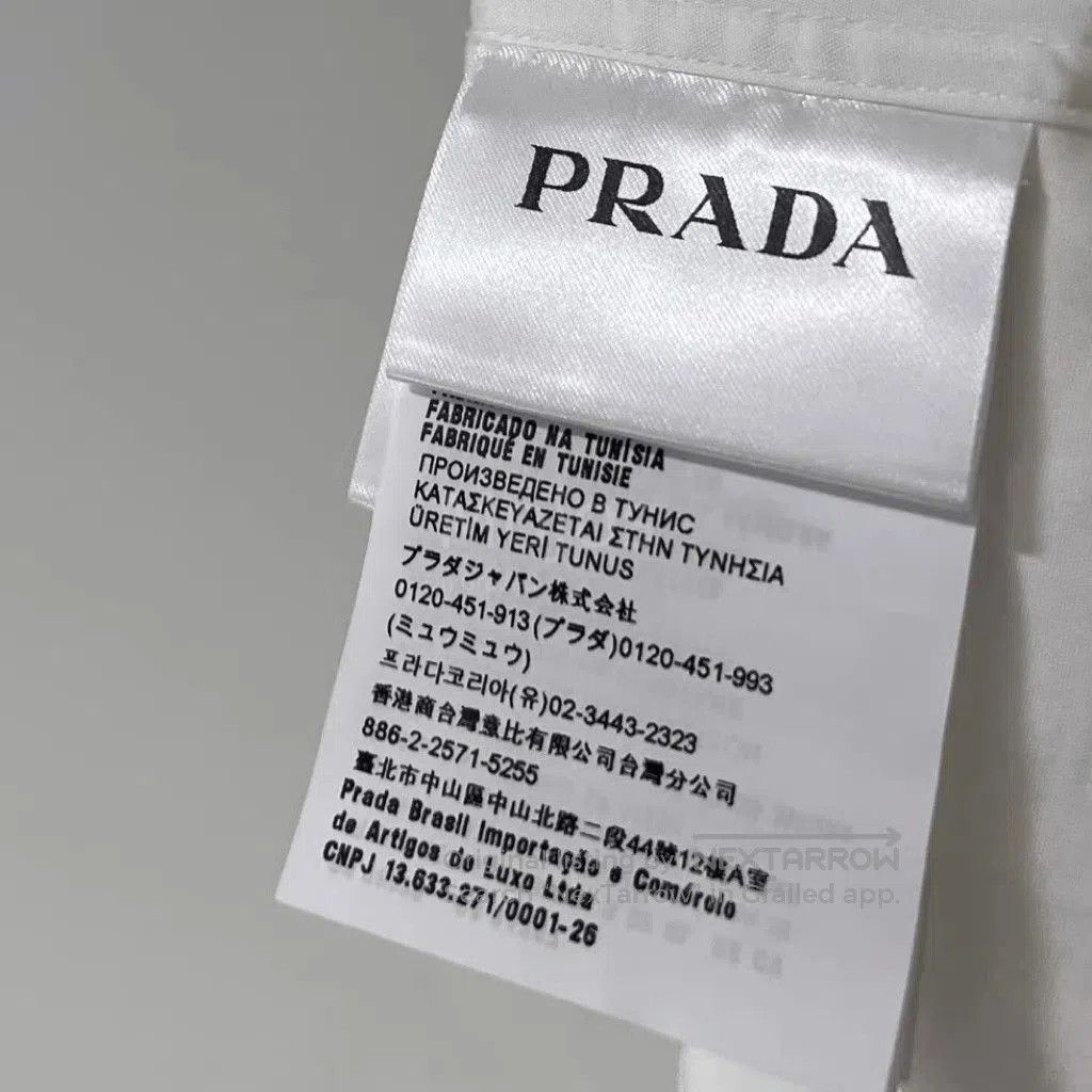 Prada Sz 41 Prada Classic Plain Shirt. Size US L / EU 52-54 / 3 - 5 Thumbnail