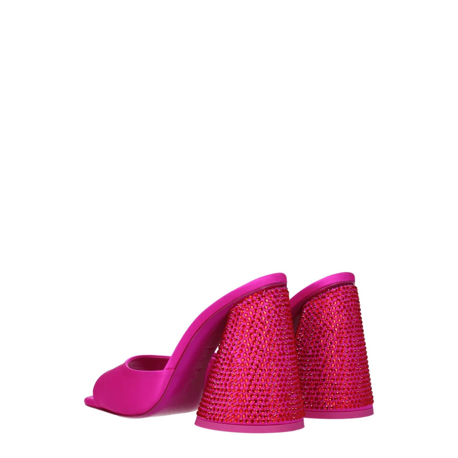 The Attico ob1o1e1224 Satin Sandals in Fuchsia Size US 7 / IT 37 - 4 Thumbnail