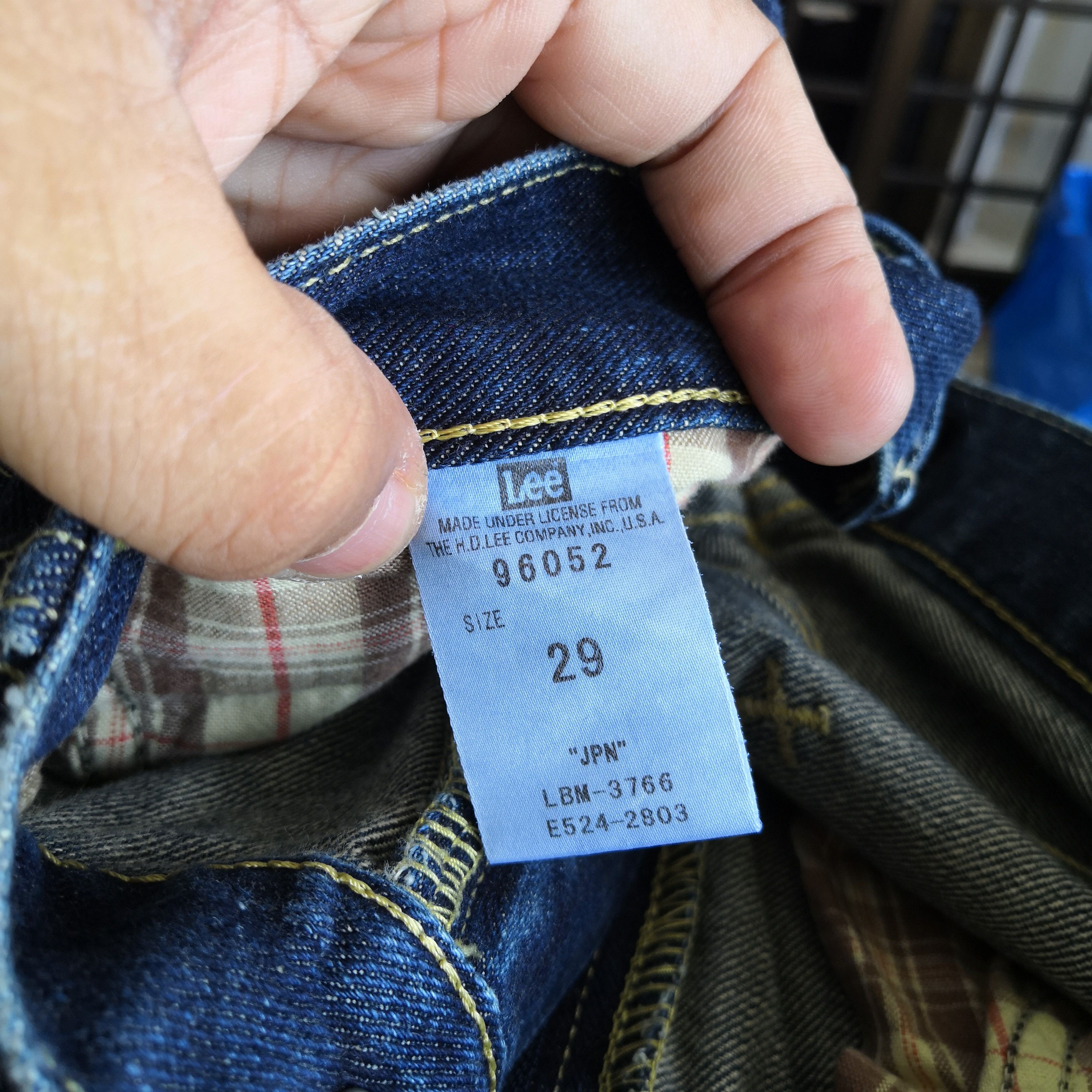 Lee Y2K Lee Sanforized X Nano Universe Distressed Jeans Denim Size US 30 / EU 46 - 6 Thumbnail