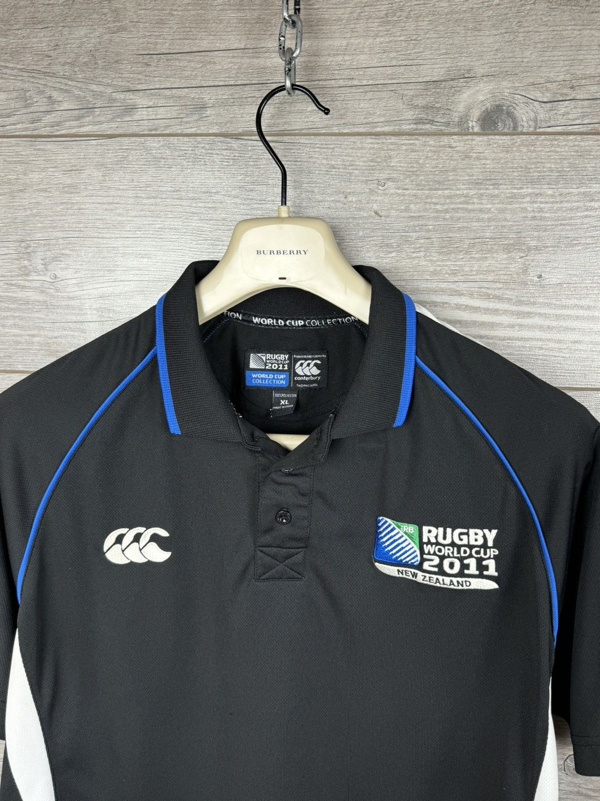 Canterbury of New Zealand Canterbury Rugby 🏉 World Cup New Zealand 🇳🇿 2011 Size L/XL Size US XL / EU 56 / 4 - 4 Thumbnail