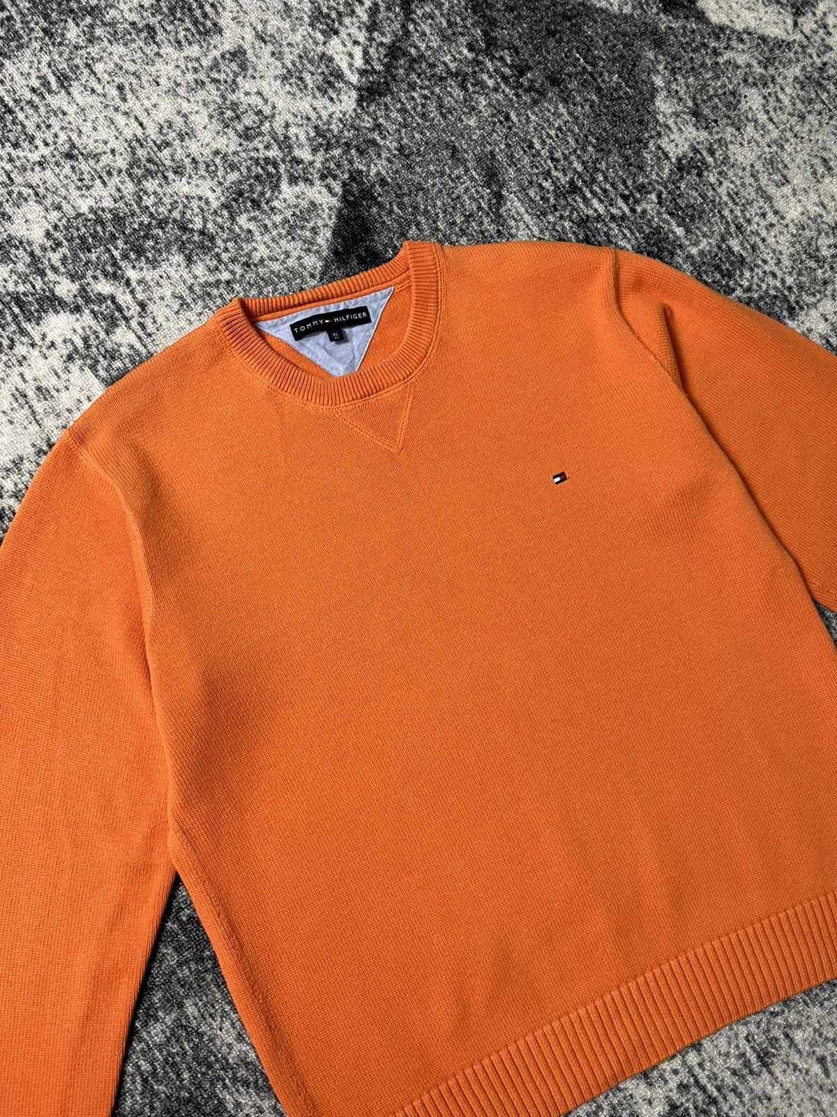 Tommy Hilfiger × Vintage Vintage Tommy Hilfiger Knitted Sweater Classic Size US XL / EU 56 / 4 - 2 Thumbnail