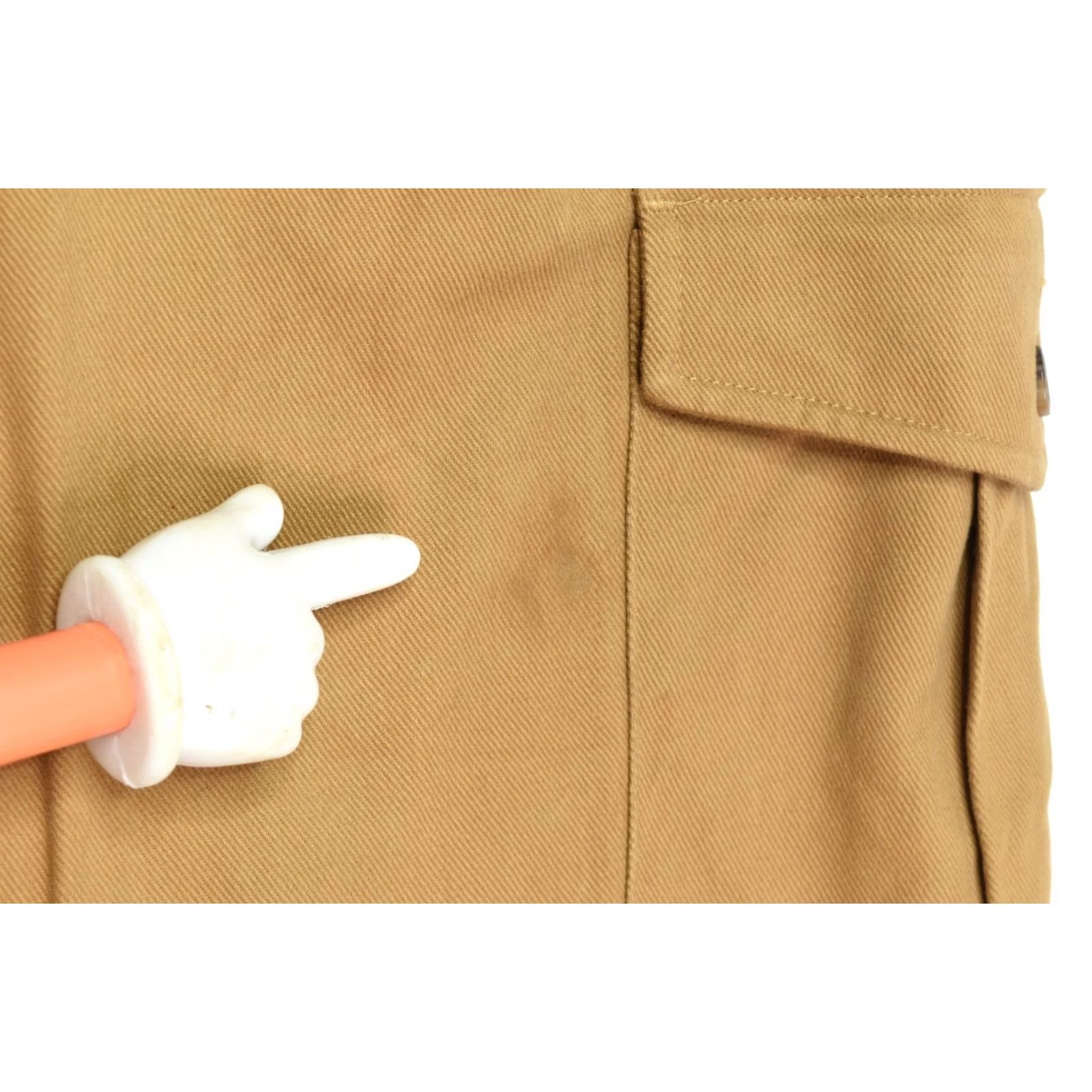 Brooks Brothers Brooks Brothers Cargo Chino Pants Mens 40x32 Beige Khaki Cotton Twill Classic Slashed Pocket Flat Front Regular Straight Seasonal Preppy Theme Mens Size US 40 / EU 56 - 5 Thumbnail