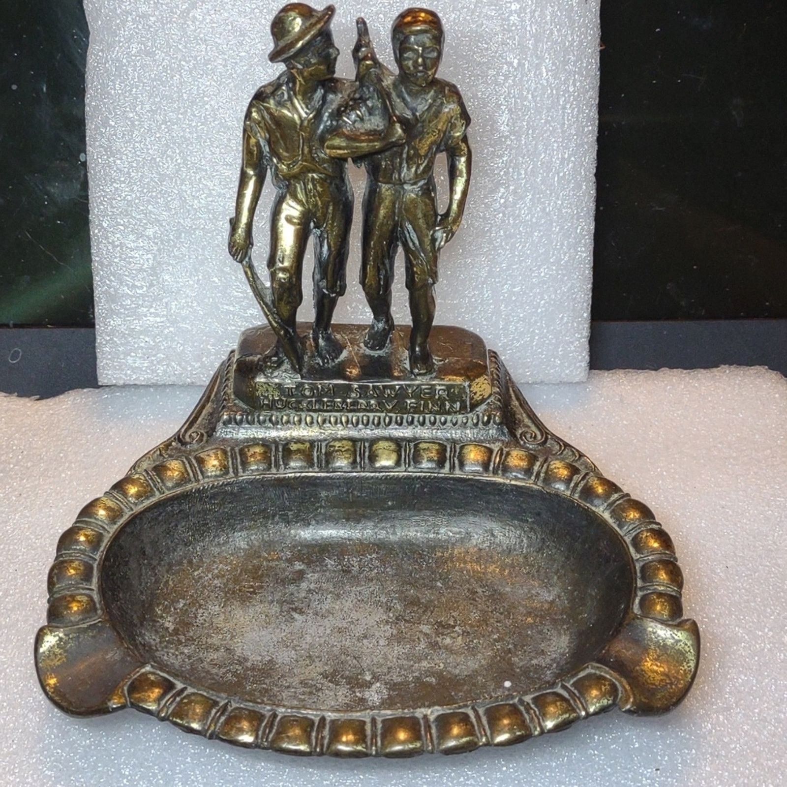 Other Handmade Brass Tom Sawyer~Huckleberry Finn RARE 1 of a kind! Size ONE SIZE - 1 Thumbnail