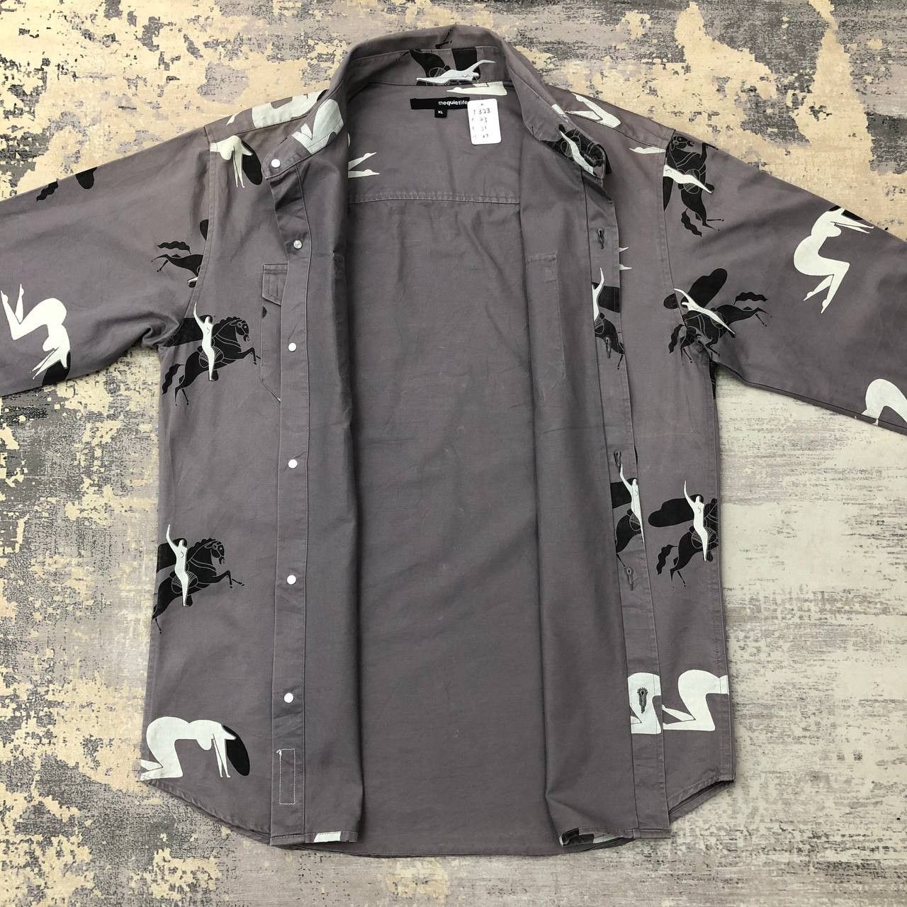 The Quiet Life T323 THE QUIET LIFE NAKED FULL PRINT SHIRTS Size US XL / EU 56 / 4 - 3 Thumbnail