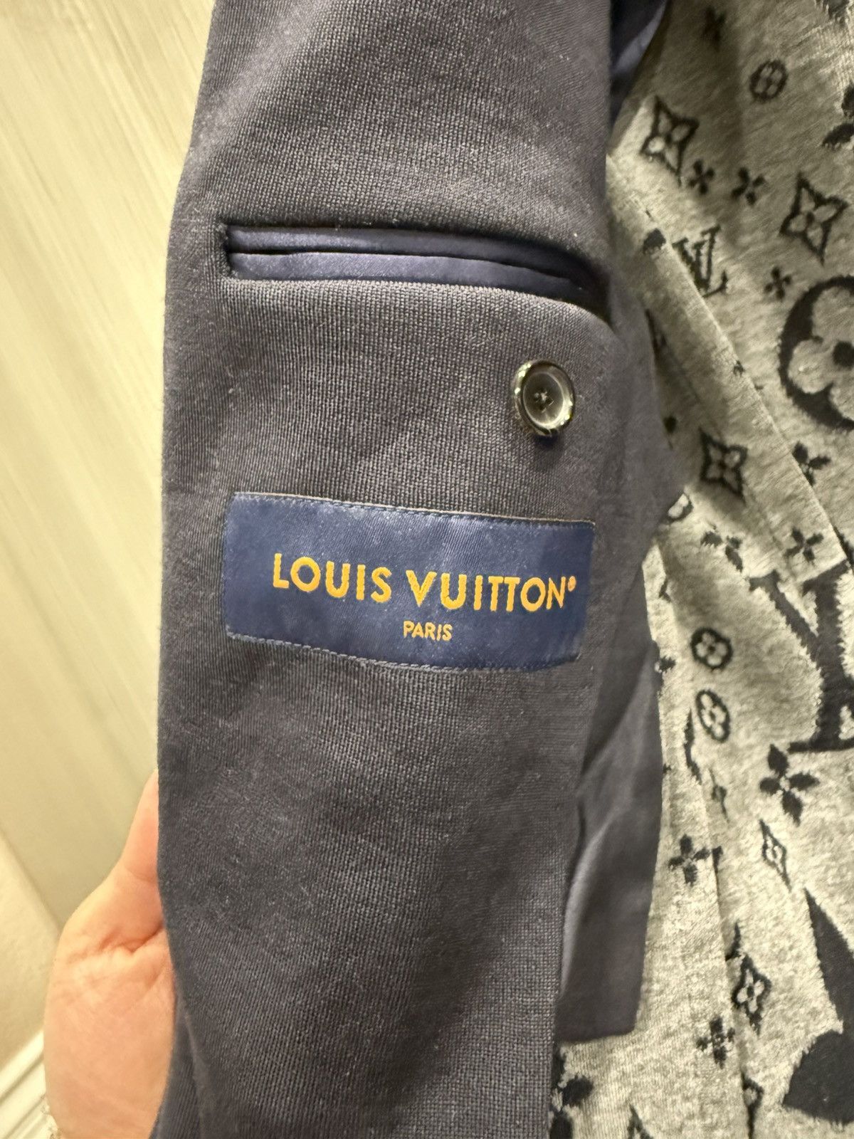 Louis Vuitton Louis Vuitton Staples Edition Monogram Fitted Jacket Size US S / EU 44-46 / 1 - 10 Thumbnail