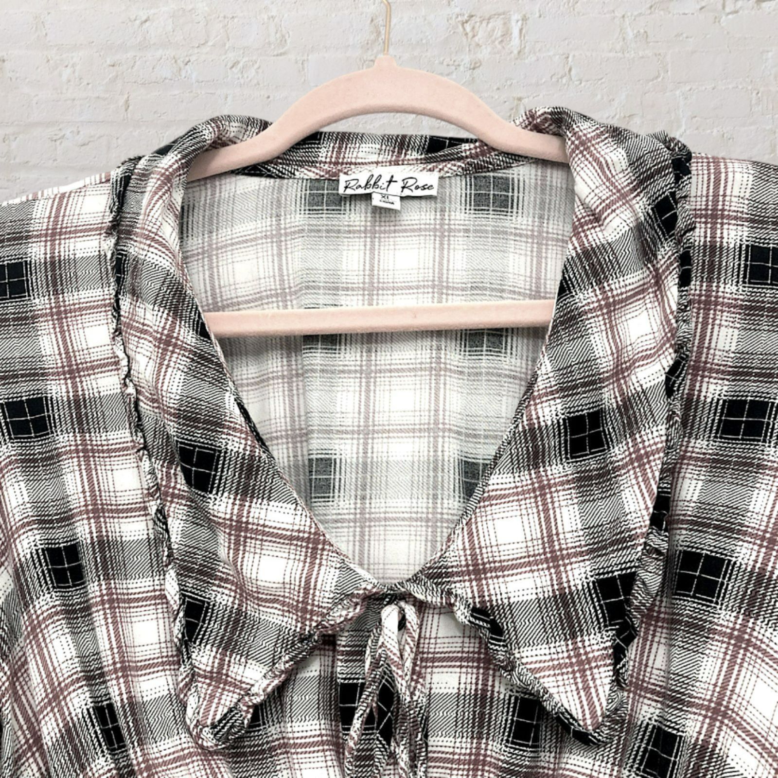 Other Y2K Plaid Smocked Crop Top M/L Size M / US 6-8 / IT 42-44 - 4 Thumbnail