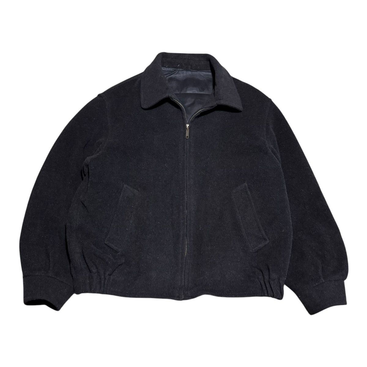 Joseph & Feiss × Vintage Vintage Joseph & Feiss Cashmere Blend Bomber Jacket Men’s XL Size US XL / EU 56 / 4 - 1 Thumbnail