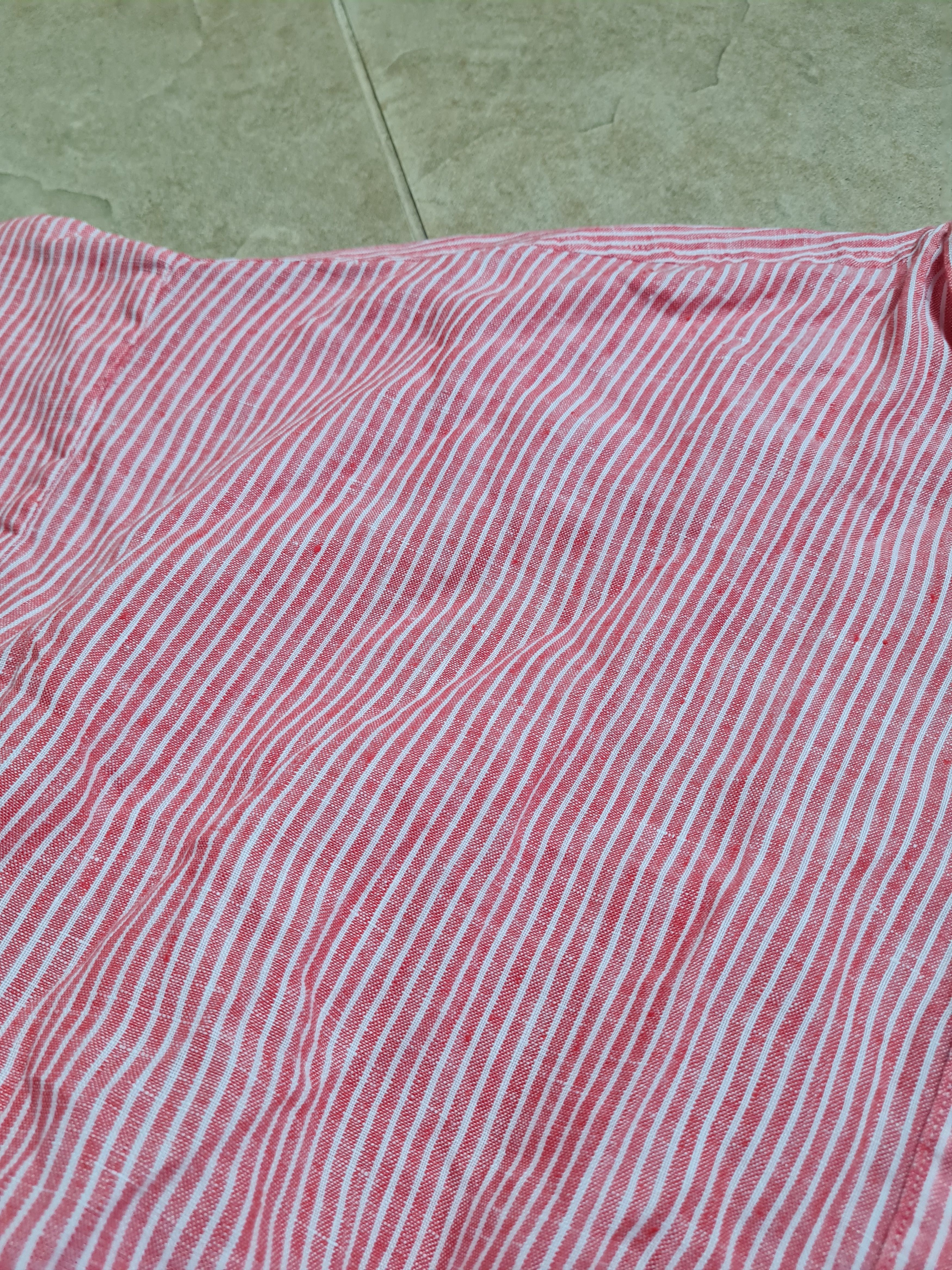 Ralph Lauren Lauren Ralph Lauren pink White Black Label Striped Linen Top Size XL / US 12-14 / IT 48-50 - 11 Thumbnail