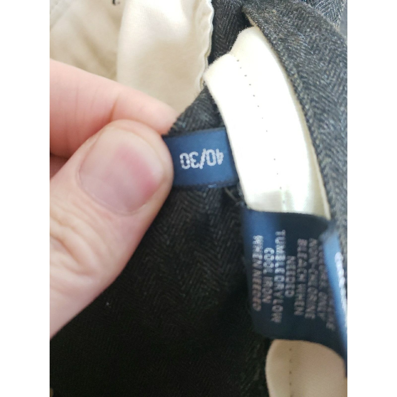 Polo Ralph Lauren Mens Polo Ralph Lauren Khaki Dress Pants 40x30 Black Size US 40 / EU 56 - 6 Thumbnail