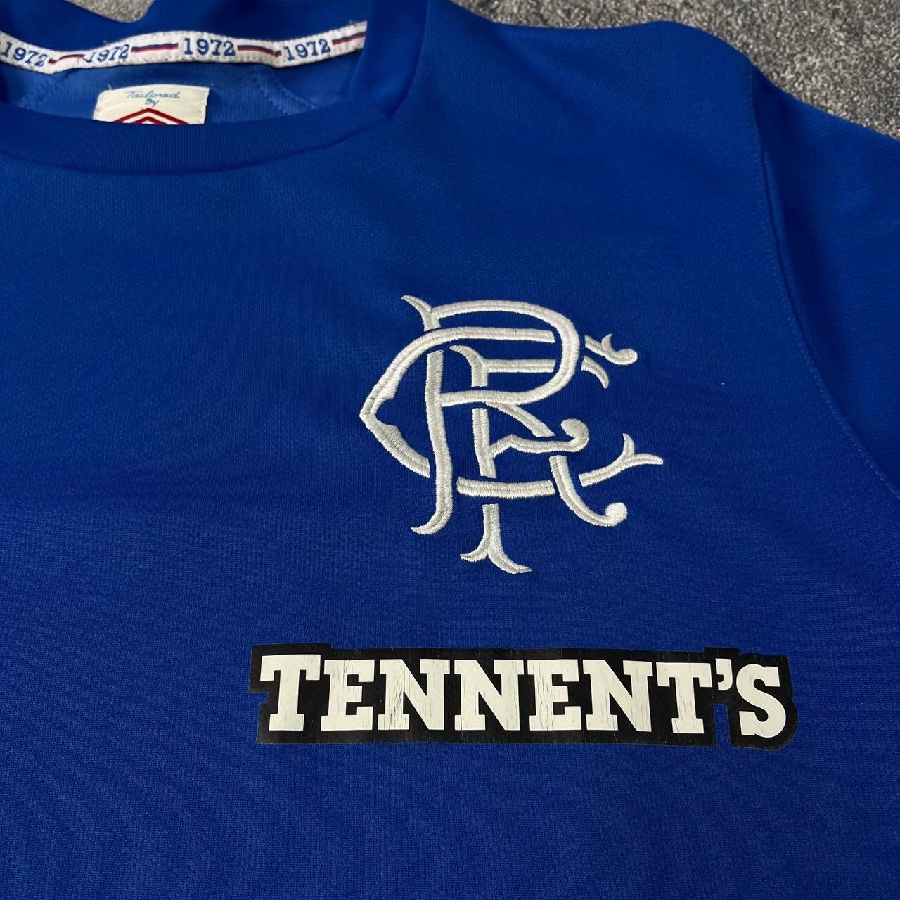 Umbro Umro Fc Glasgow Rangers 2012/2013 Home Football Shirt Soccer Size US M / EU 48-50 / 2 - 13 Thumbnail