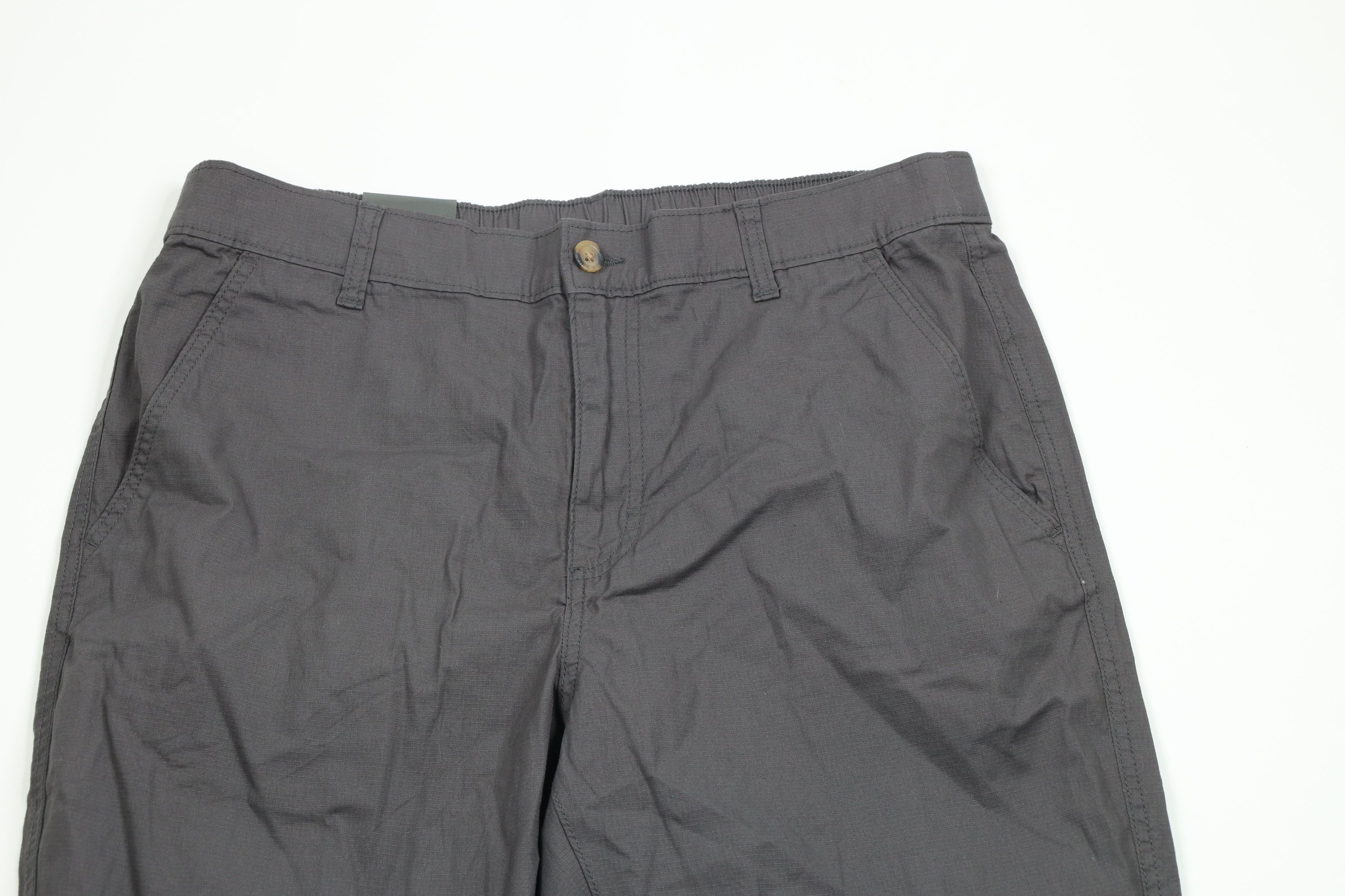 Eddie Bauer × Vintage New Eddie Bauer Ripstop Stretch Pants Trousers Gray Size US 36 / EU 52 - 2 Thumbnail