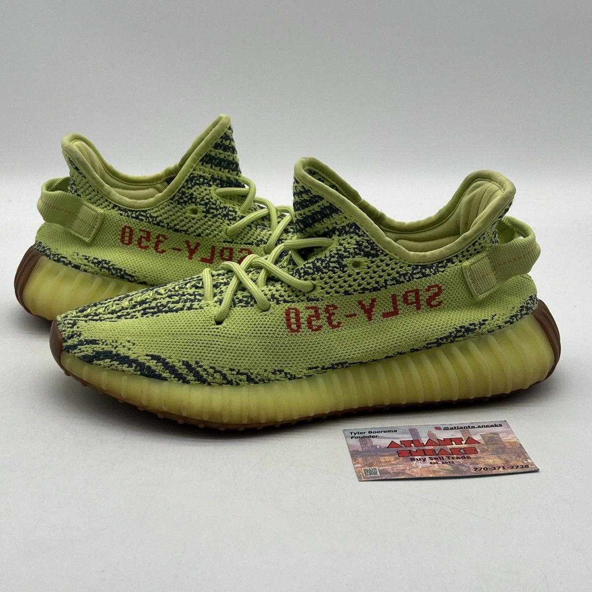 Adidas Yeezy boost 350 semi frozen yellow Size US 8.5 / EU 41-42 - 1 Thumbnail
