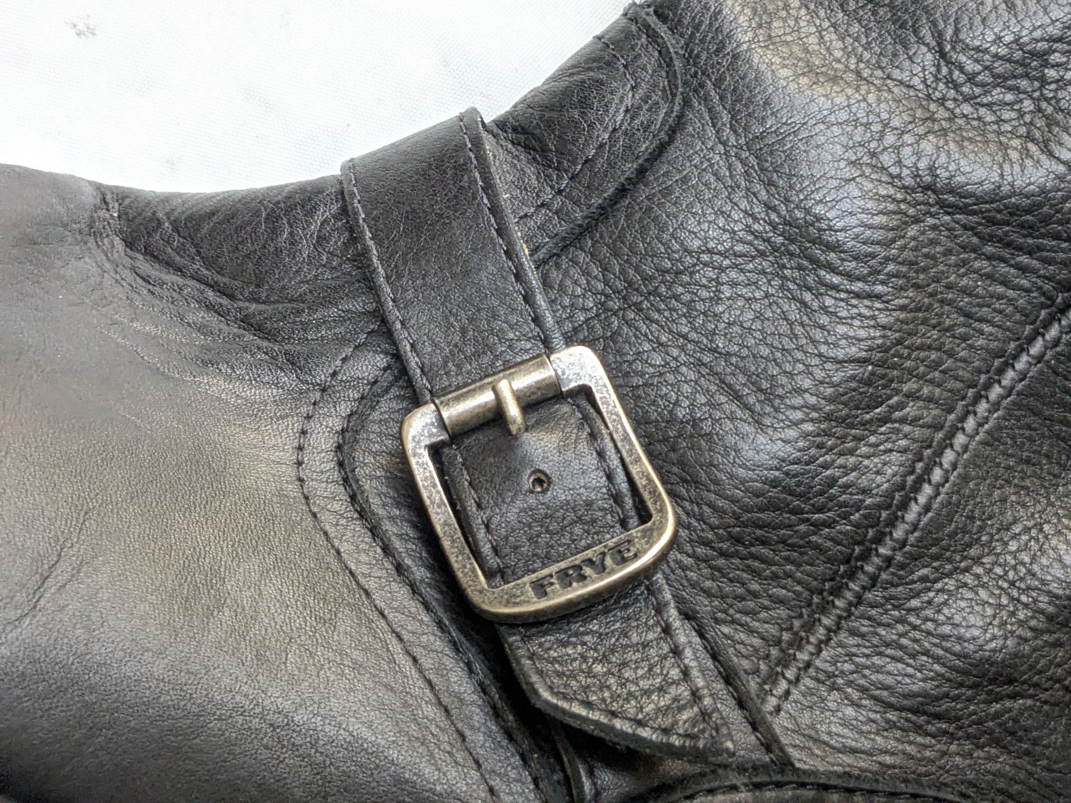 Frye Frye Engineer Boots Black Leather 9.5 Motorcycle Biker Size US 9.5 / EU 42-43 - 13 Thumbnail