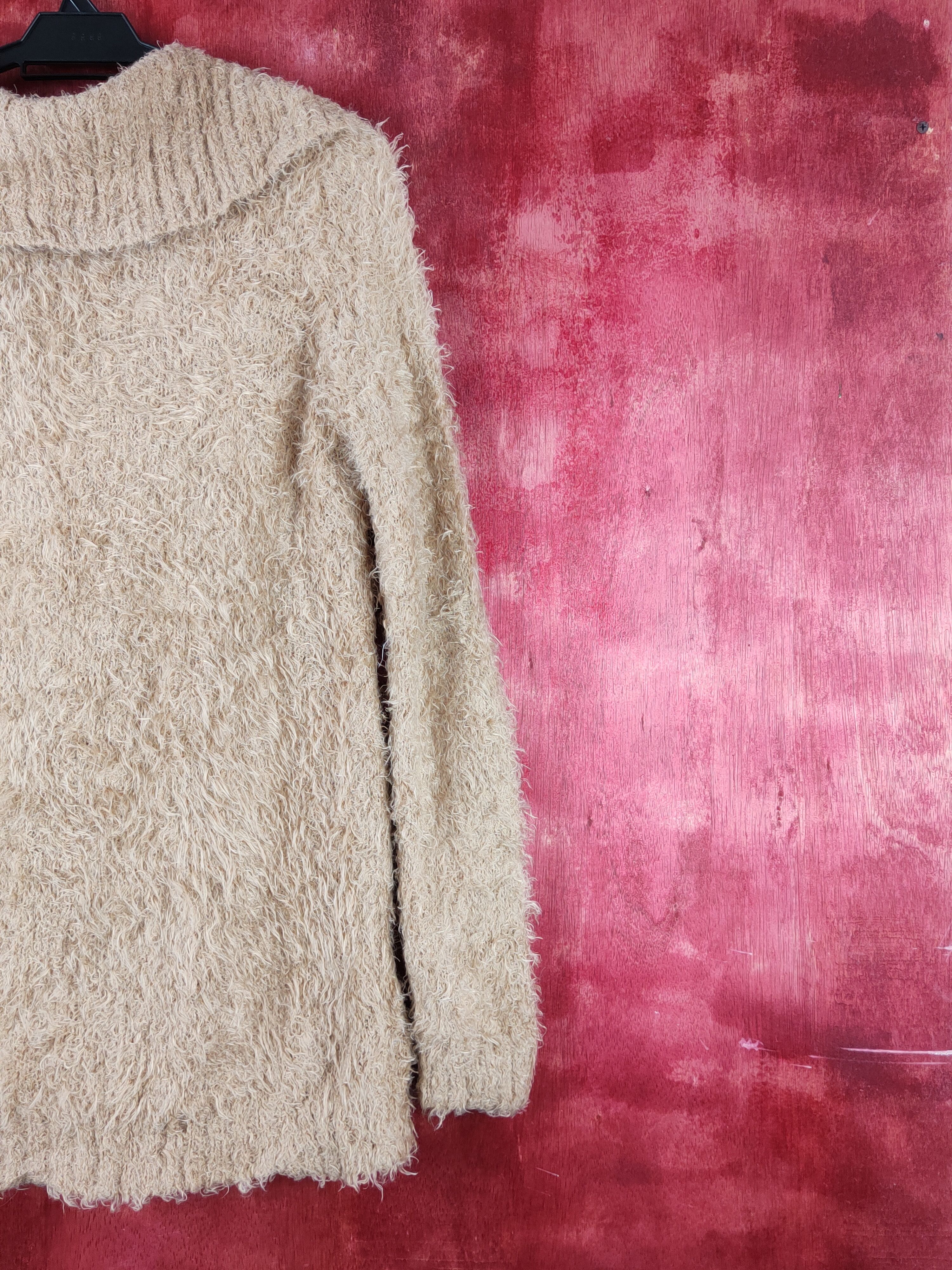 Homespun Knitwear Japanese Brand Brown Fur Mohair Knitwear Cardigan #S1964 Size M / US 6-8 / IT 42-44 - 9 Thumbnail