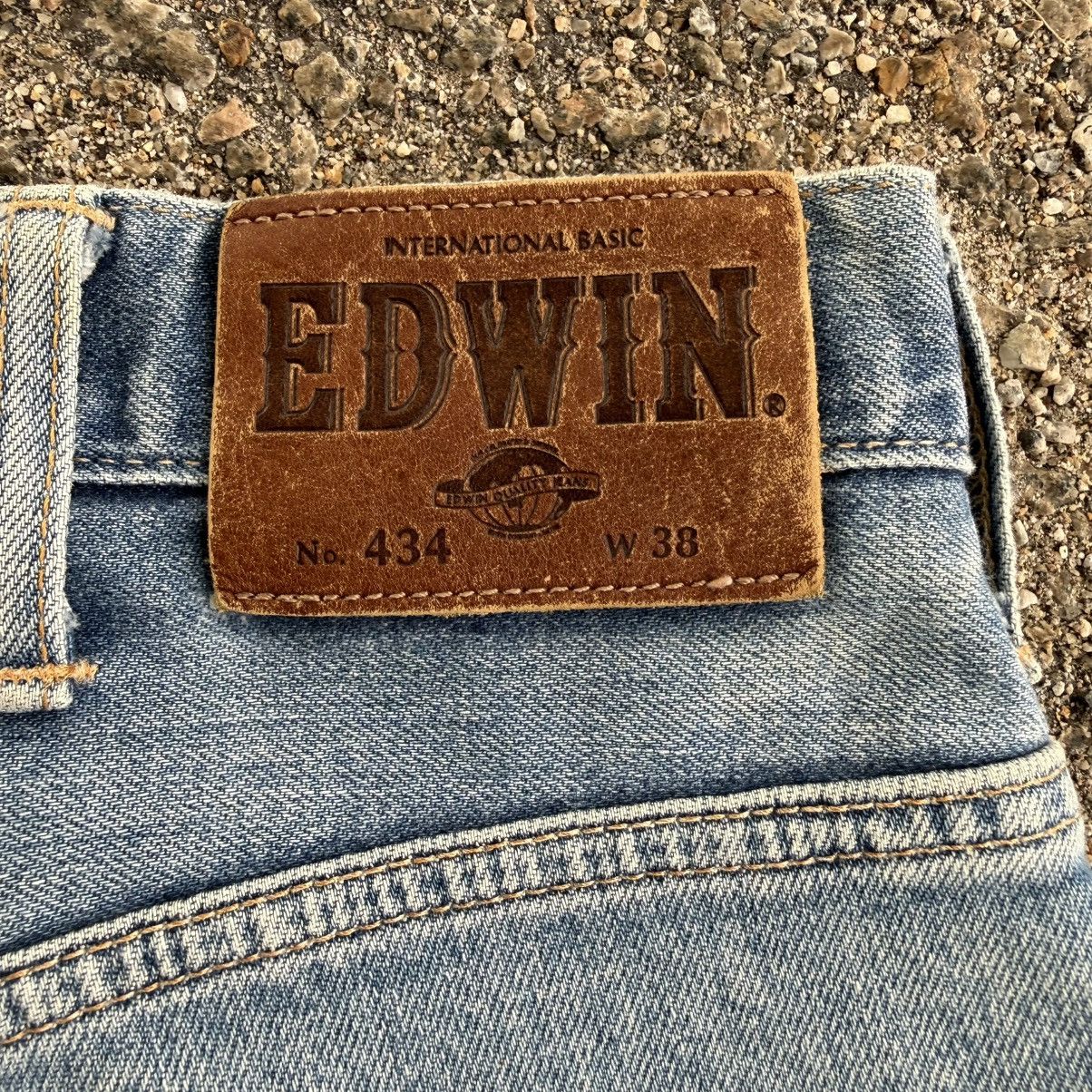 Edwin W38 Vintage Edwin Faded Mud Washer Denim Jean Pants Size US 38 / EU 54 - 14 Thumbnail
