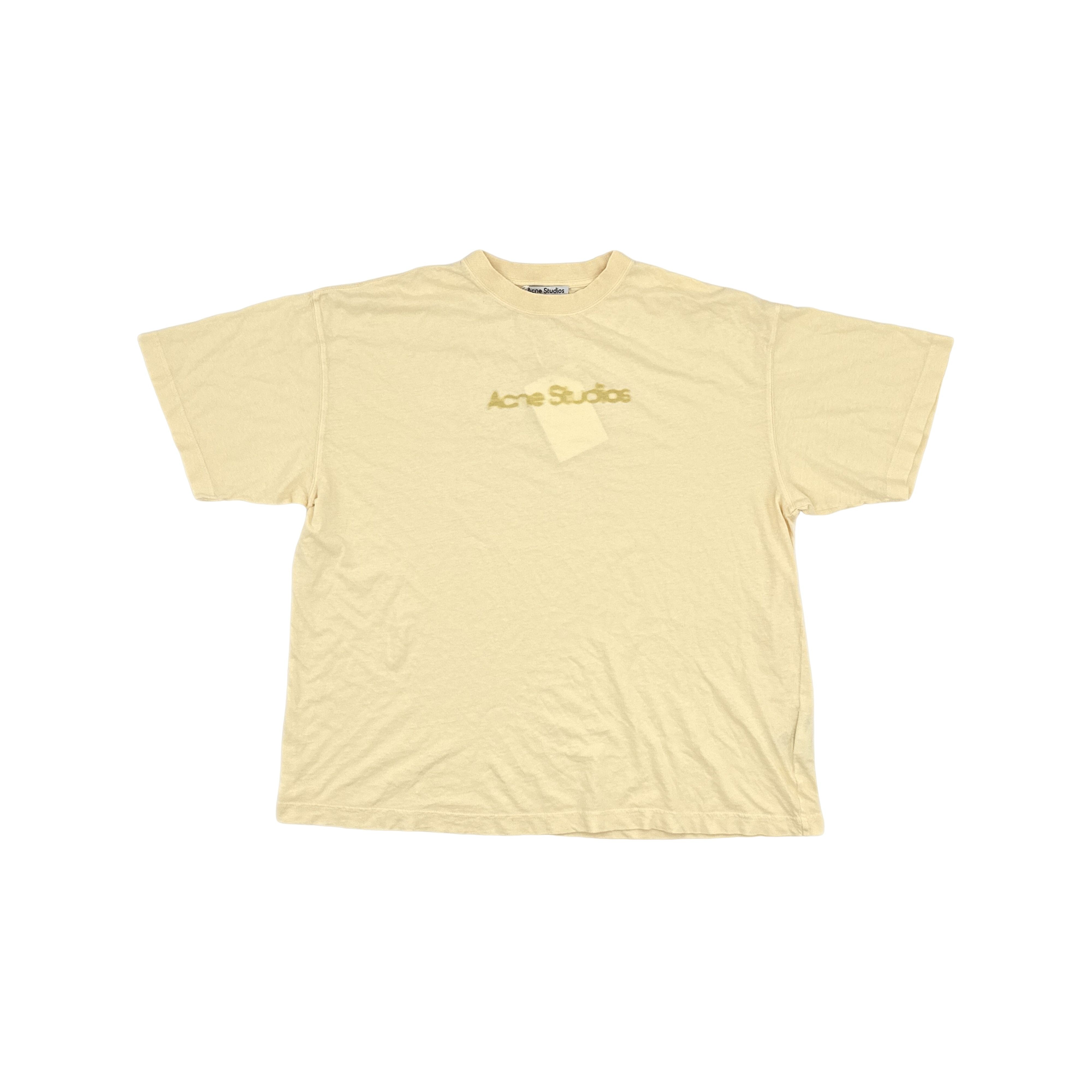 Acne Studios Acne Studios Blurred Logo T-Shirt XS Size US XS / EU 42 / 0 - 1 Thumbnail