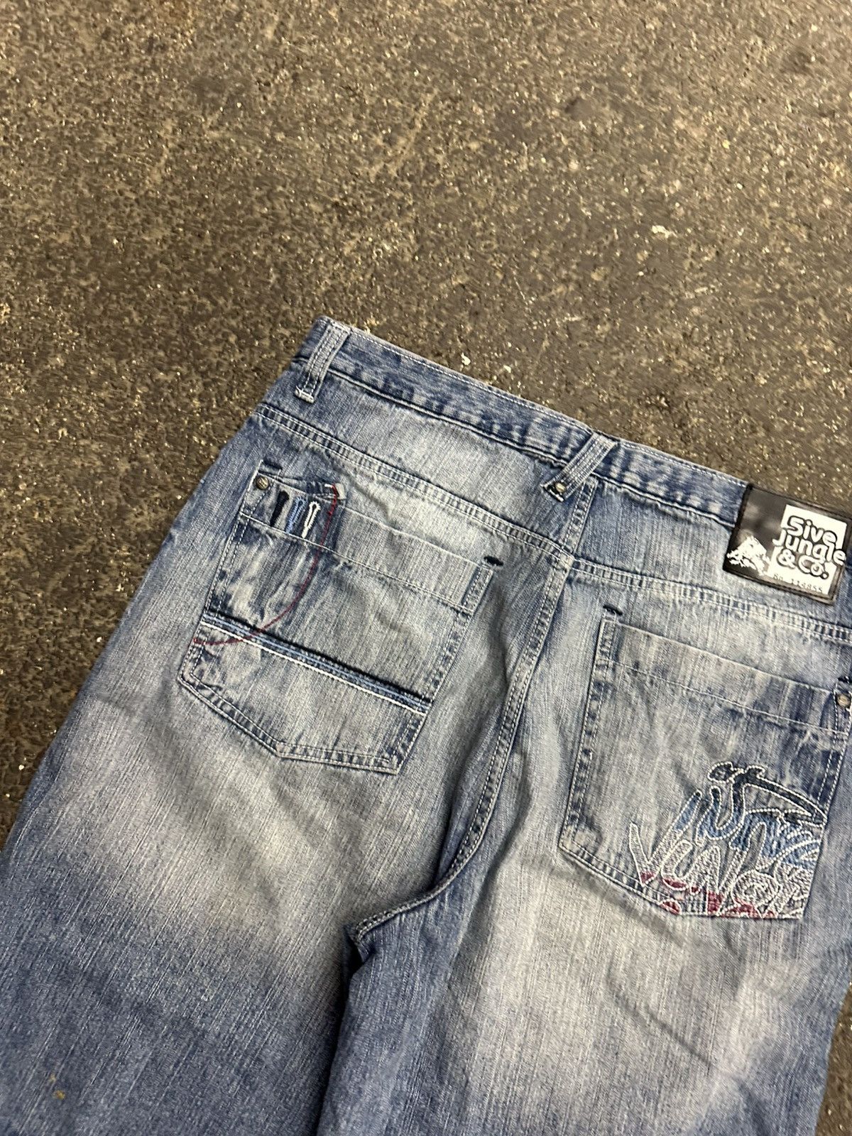 Designer × Vintage Y2K five jungle baggy jorts Size US 37 - 3 Thumbnail