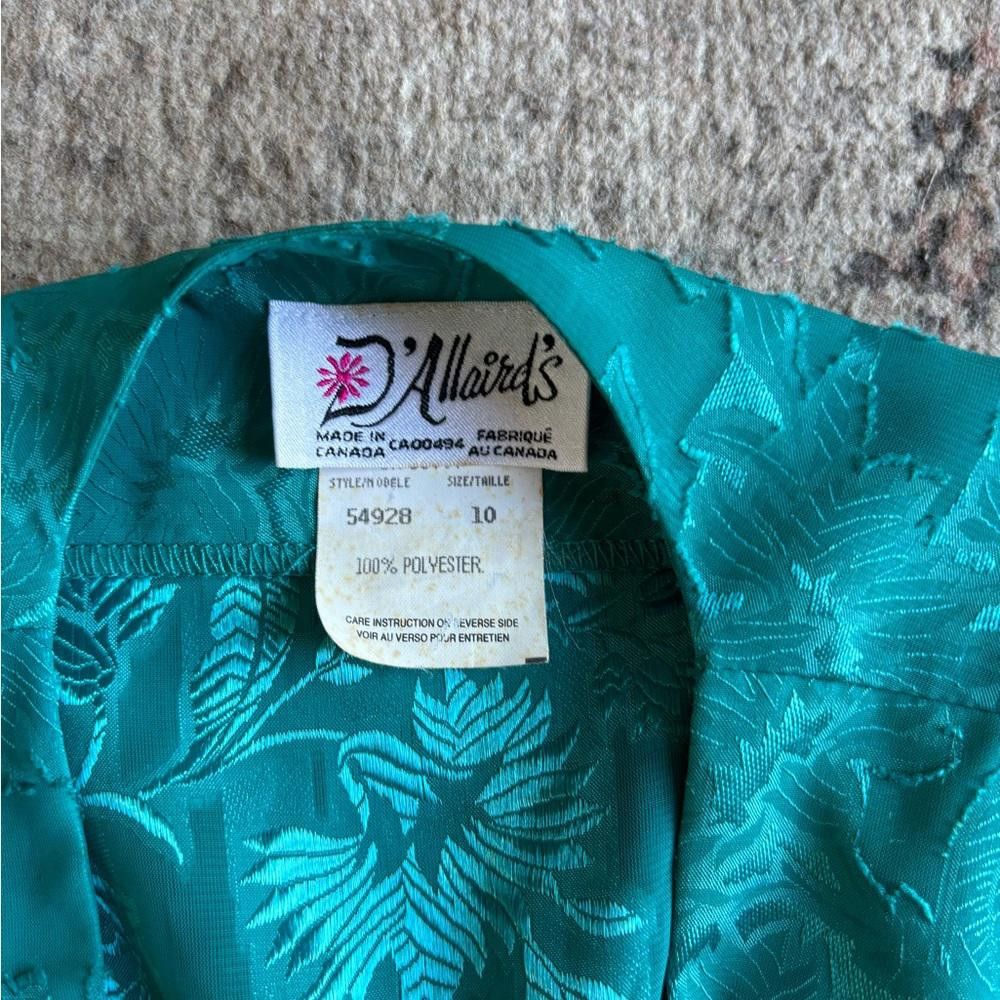 Designer Vintage D'Allaird's Lace Blazer Size L / US 10 / IT 46 - 3 Thumbnail
