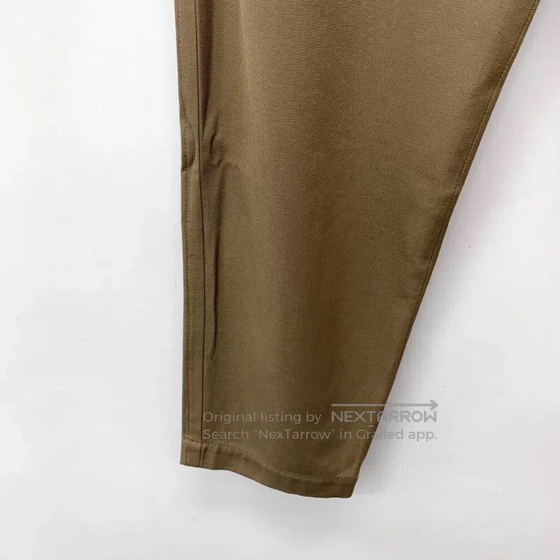 Brunello Cucinelli Brunello Cucinelli Brown wool leather belt casual trousers Size 26" / US 2 / IT 38 - 5 Thumbnail