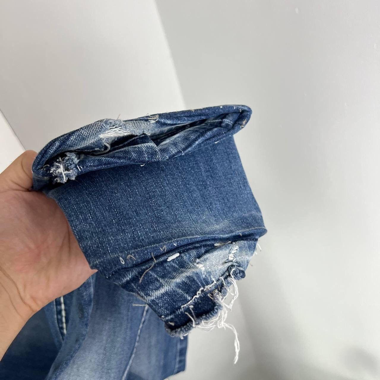 True Religion Y2k Vintage Denim True Religion Pants Distressed Japanese Size 30" / US 8 / IT 44 - 5 Thumbnail