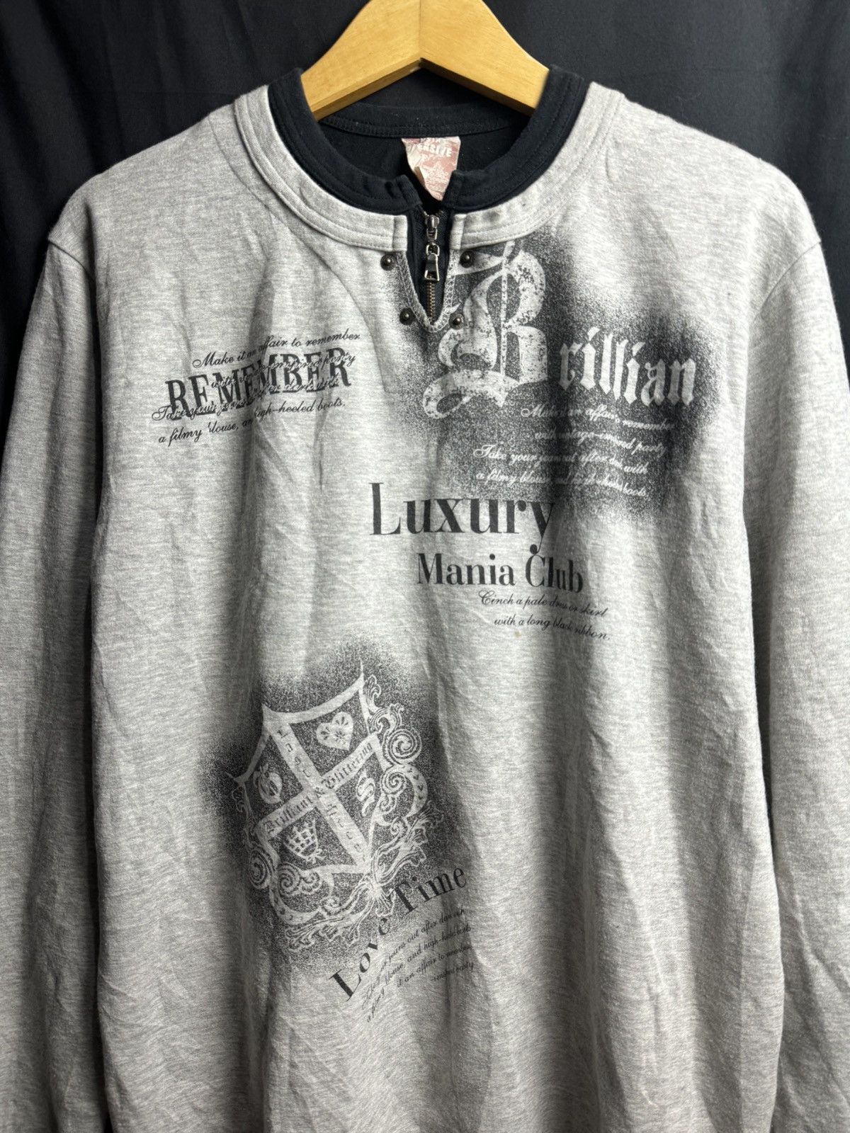 Hysteric Glamour × If Six Was Nine × Japanese Brand Japanese Poem Intensive Double Collar Size US L / EU 52-54 / 3 - 2 Thumbnail