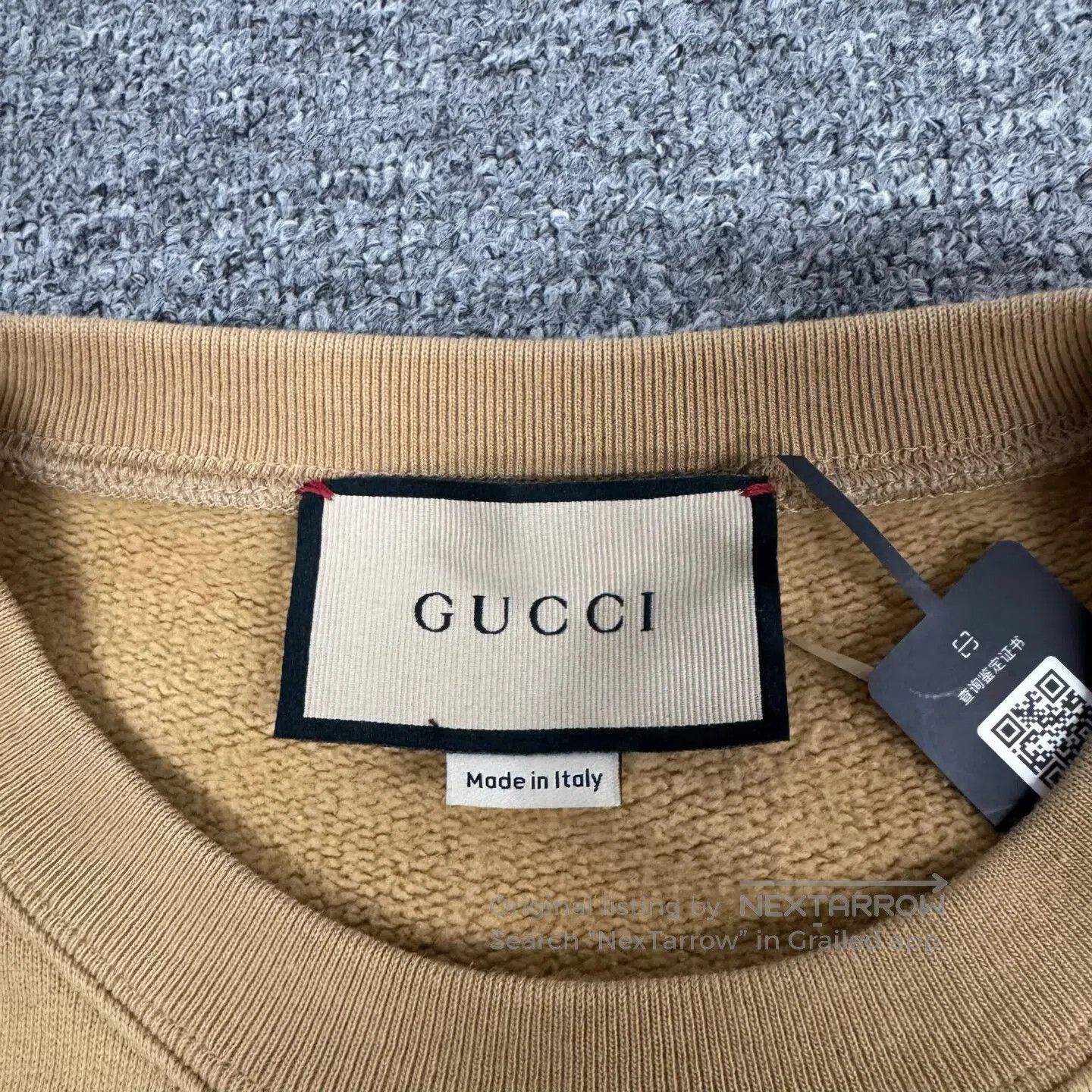 Gucci Guicci Red and green stripes, 1921, hoodie sweatshirt| Size US S / EU 44-46 / 1 - 6 Thumbnail