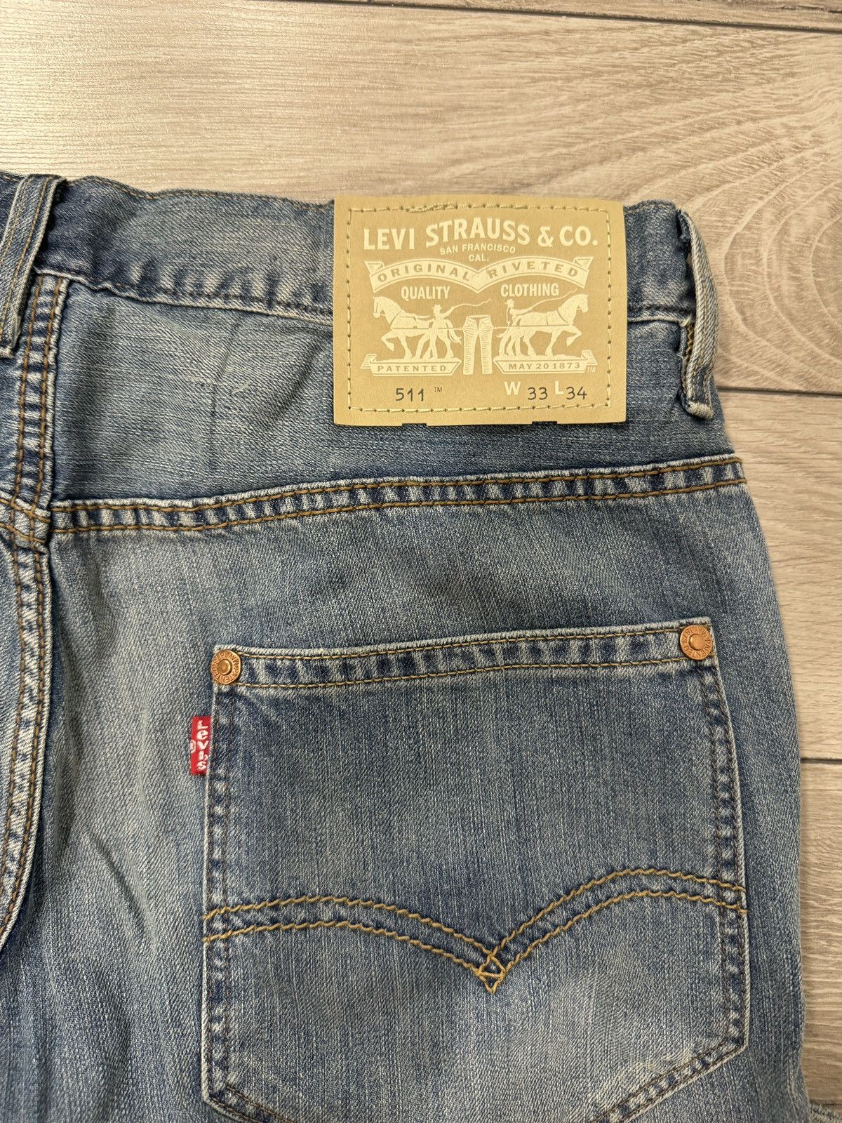 Levi's White Label Levi’s 511s 33x34 Size US 33 - 1 Thumbnail