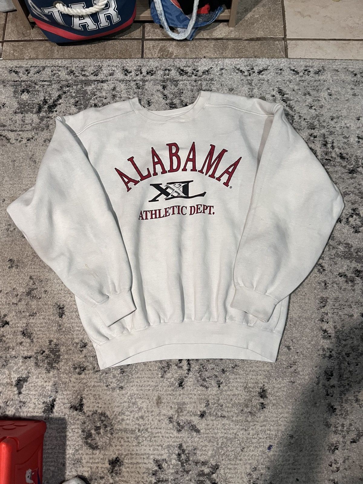 Russell Athletic × Vintage Y2K 90s Vintage ALABAMA Athletic Dept Crewneck Size US L / EU 52-54 / 3 - 2 Thumbnail