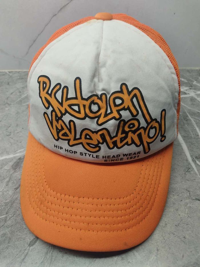 Valentino Vintage Rudolph Valentino Trucker Hat Cap Size ONE SIZE - 1 Thumbnail
