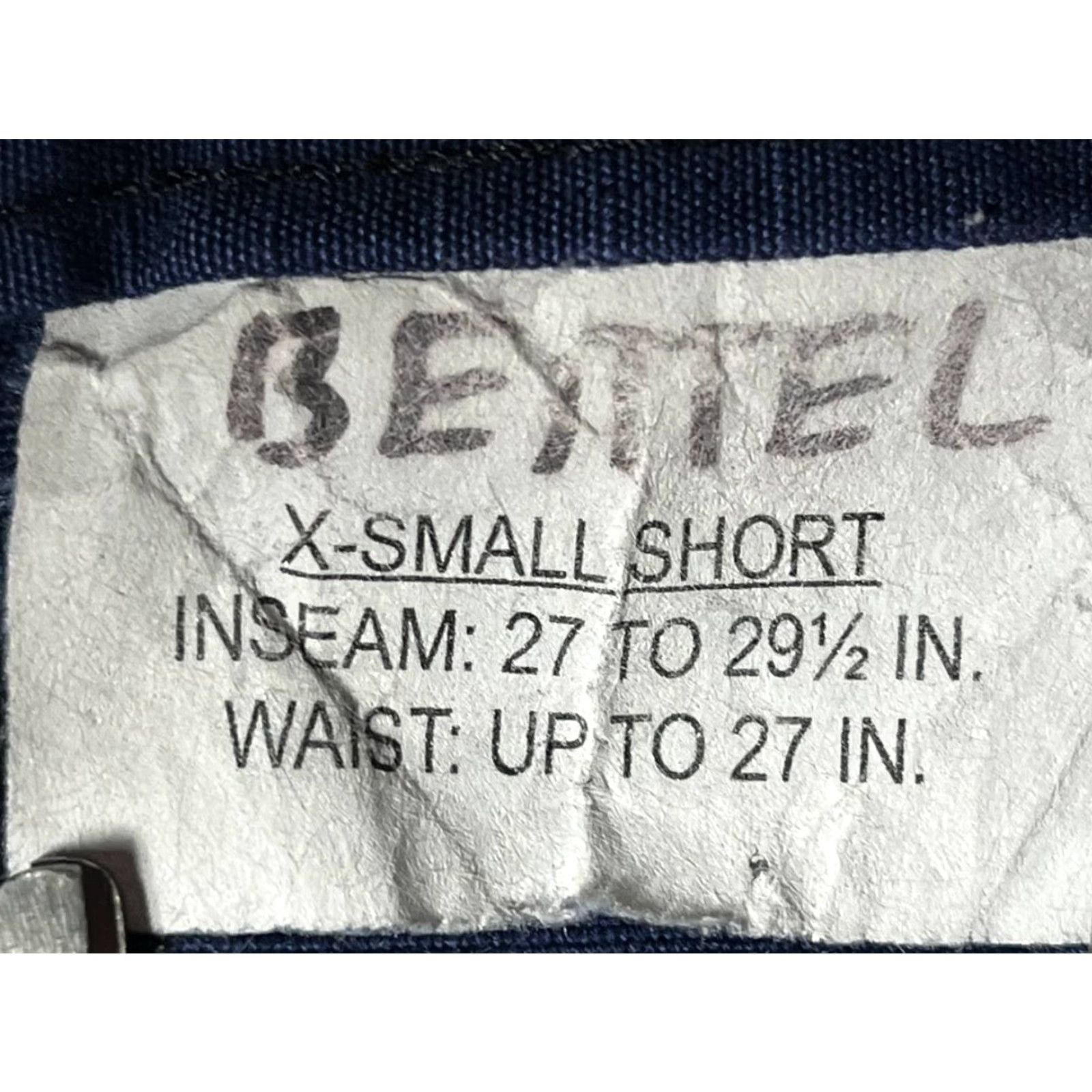 Vintage Navy Military Trousers Operational Dress Uniform Cargo Shorts XS Blue Size US 27 - 7 Thumbnail