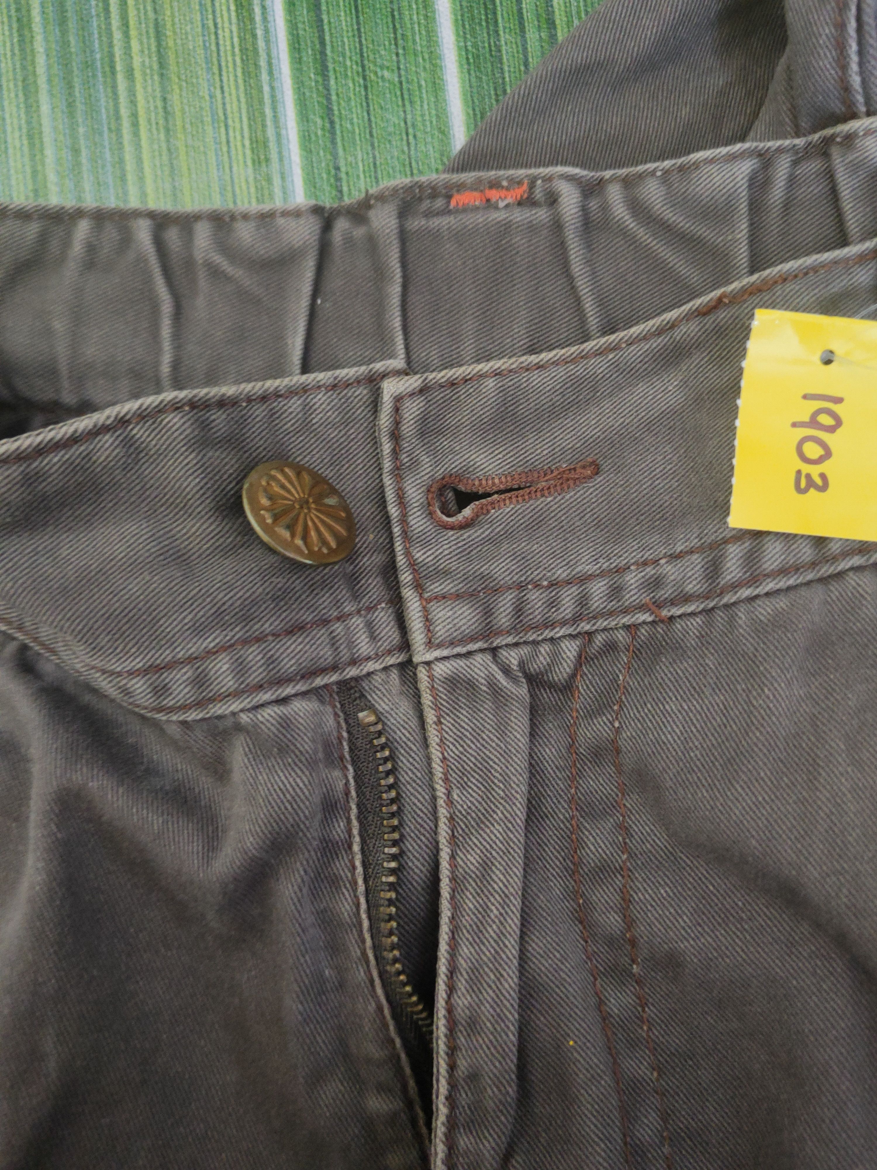 Japanese Brand DL Japanese Brand Dark Gray Multipocket Cargo Pants #1903 Size US 31 - 13 Thumbnail