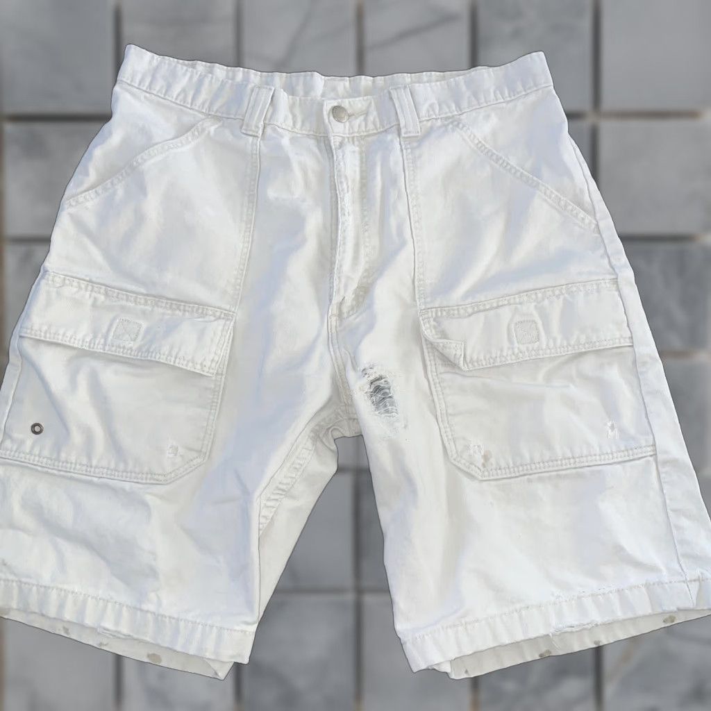 Wrangler Wrangler Cargo Hiking Shorts Beige Size 32 Men Regular Cotton Pockets Shorts Size US 32 / EU 48 - 1 Thumbnail