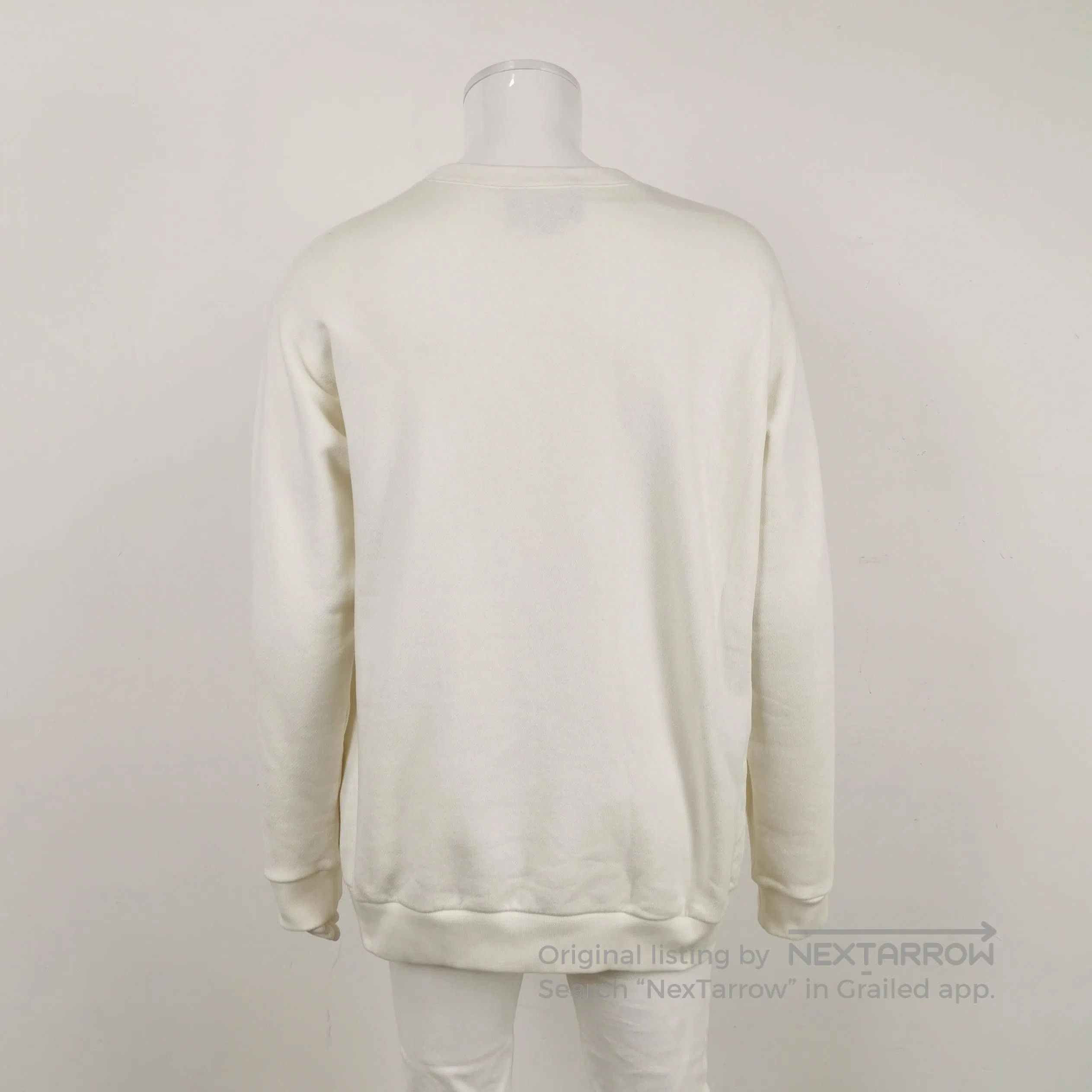 Gucci Gucci Cream Sweatshirt with Red Apple & Logo. Size US XXL / EU 58 / 5 - 1 Thumbnail