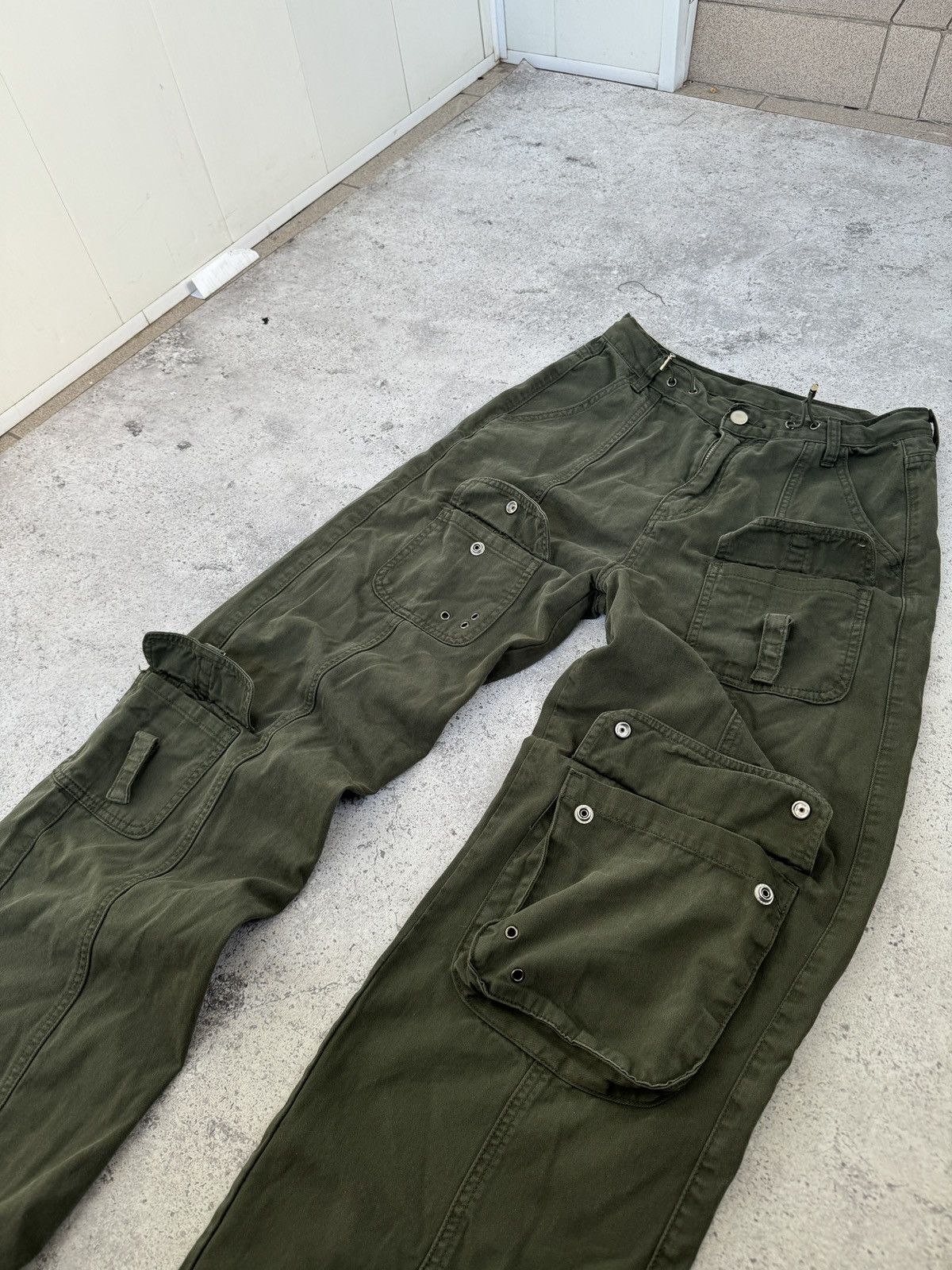 If Six Was Nine × Japanese Brand Japanese Multipocket Cargo Military Pants Size US 30 / EU 46 - 4 Thumbnail