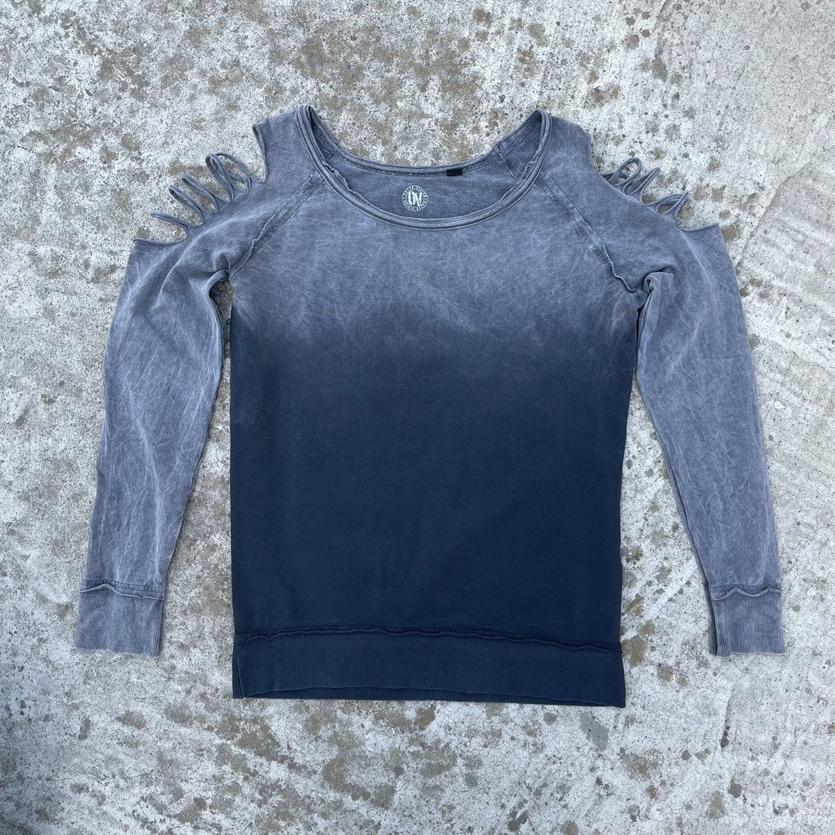 Japanese Brand × Vintage Vintage Sweater Japanese Style By Rick Owens Y2K 90s Size L / US 10 / IT 46 - 2 Thumbnail