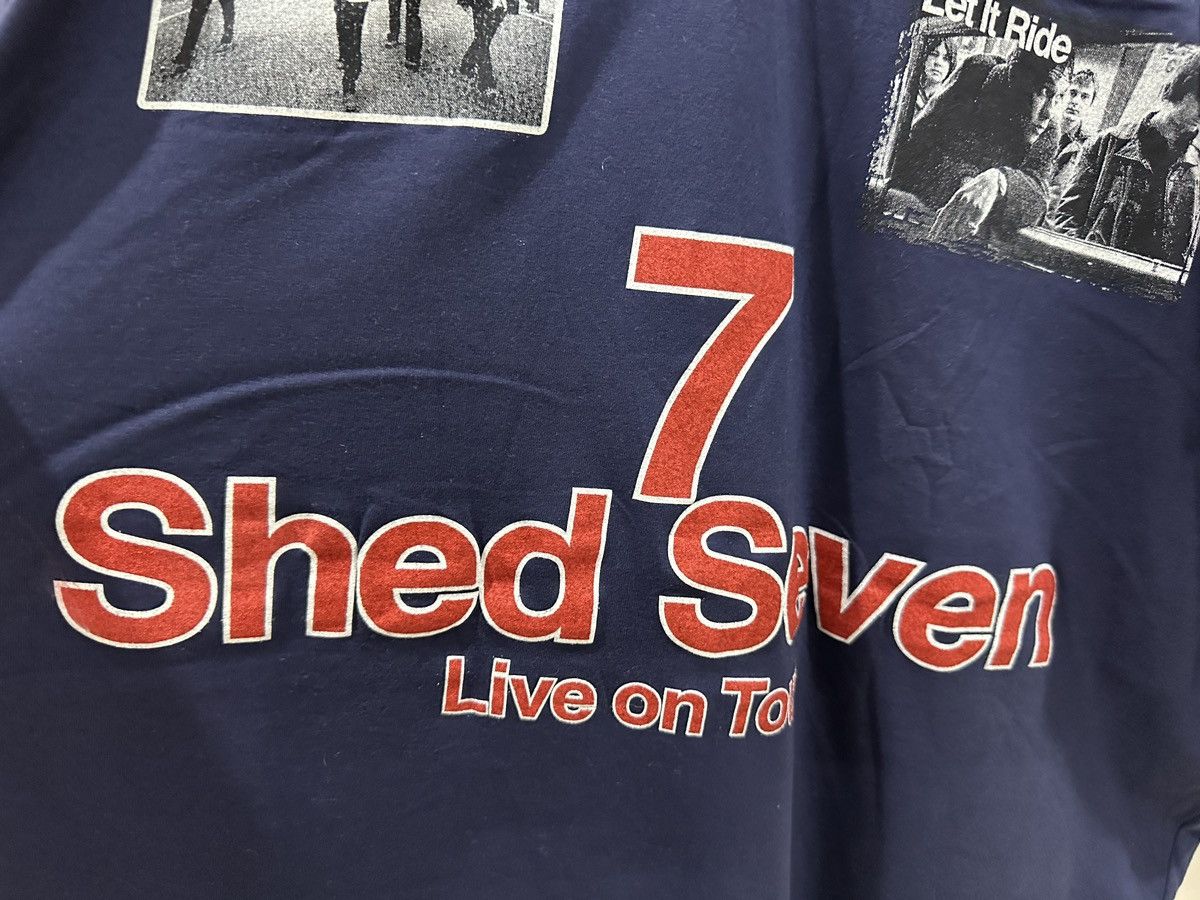 Band Tees × Vintage vintage 90s SHED SEVEN live on tour britpop promo t-shirts Size US XL / EU 56 / 4 - 5 Thumbnail