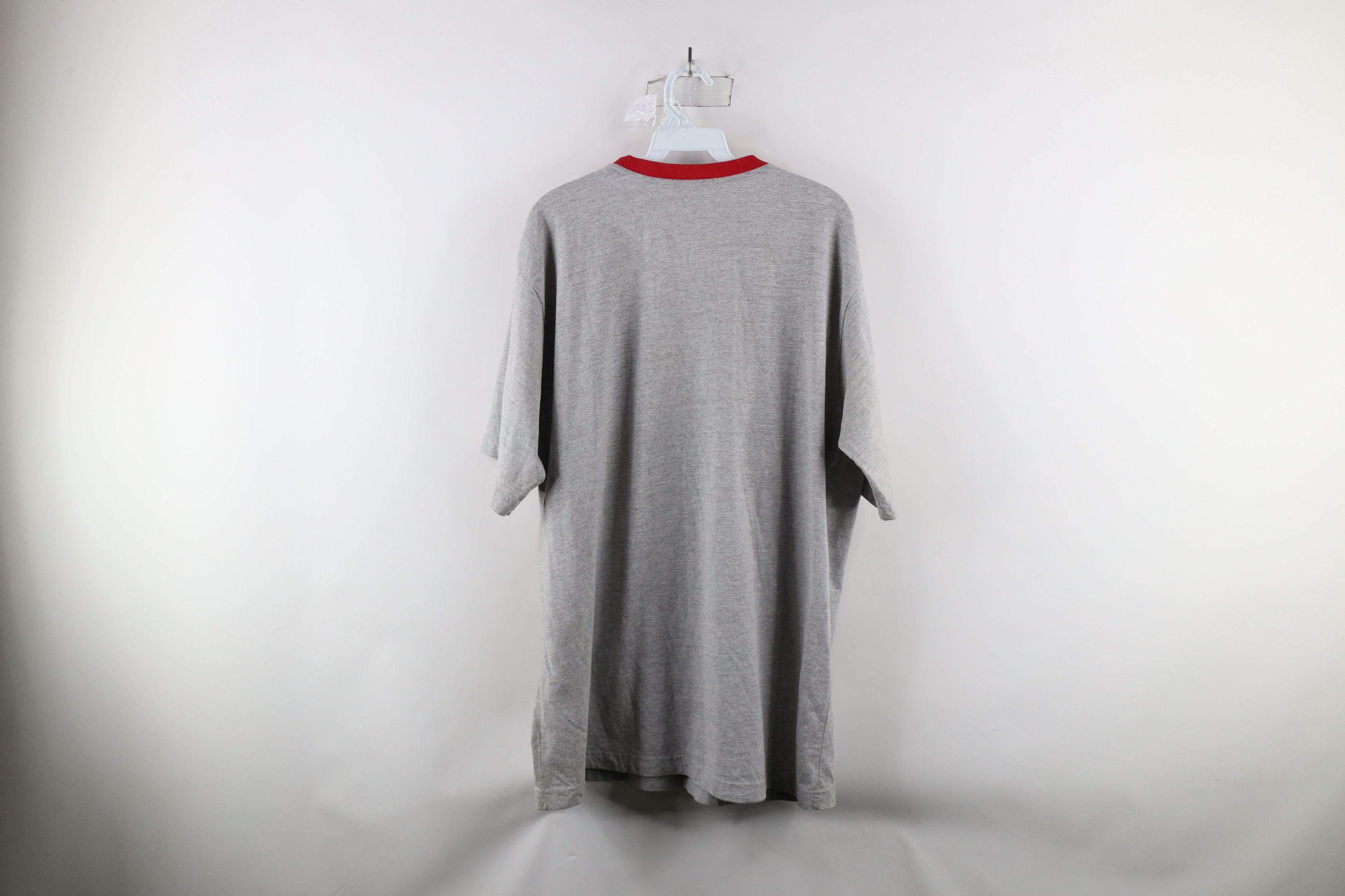 Vintage Vintage 90s Out Ohio State University T-Shirt Heather Gray Size US L / EU 52-54 / 3 - 8 Thumbnail